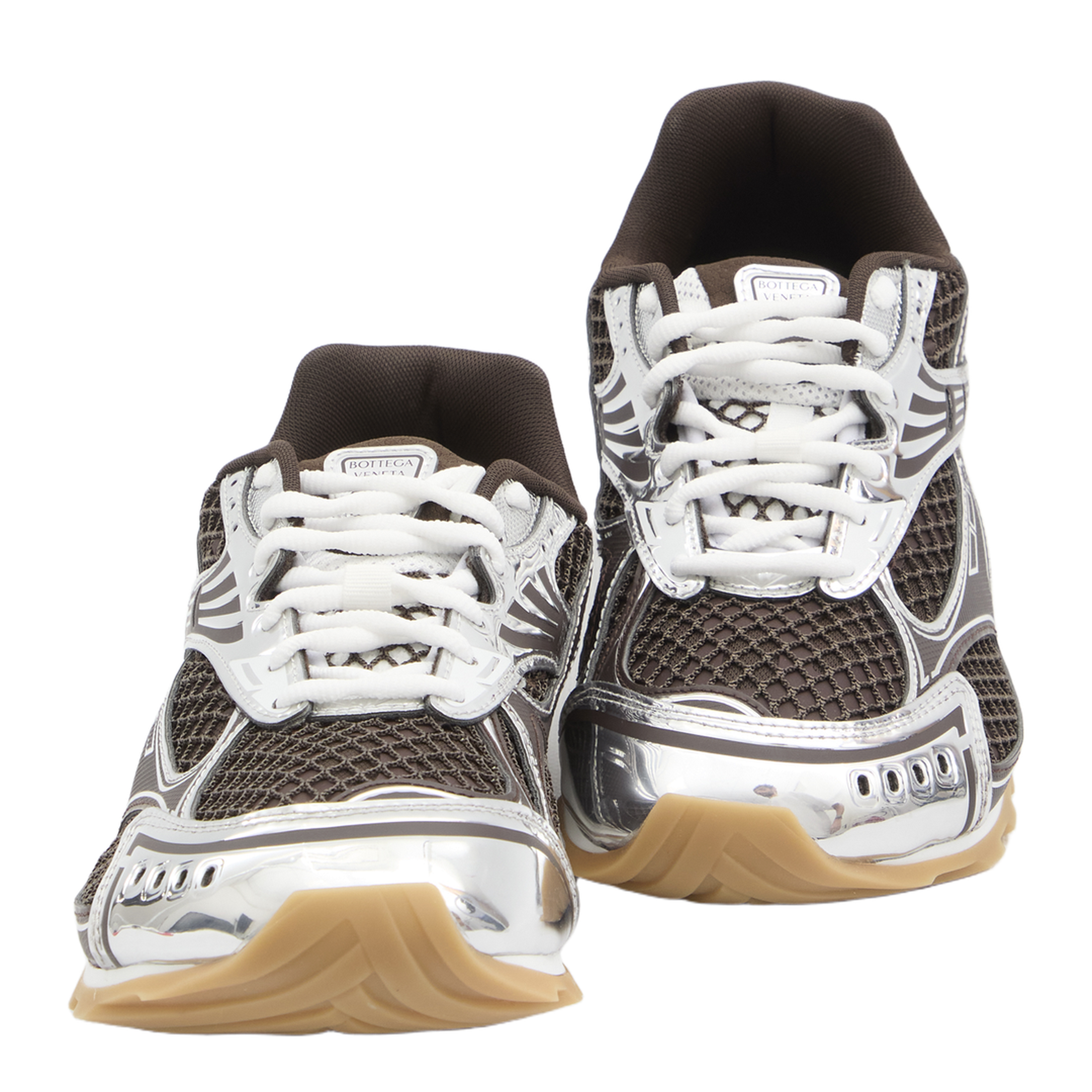 Orbit Mesh Sneakers with Rubber Inserts