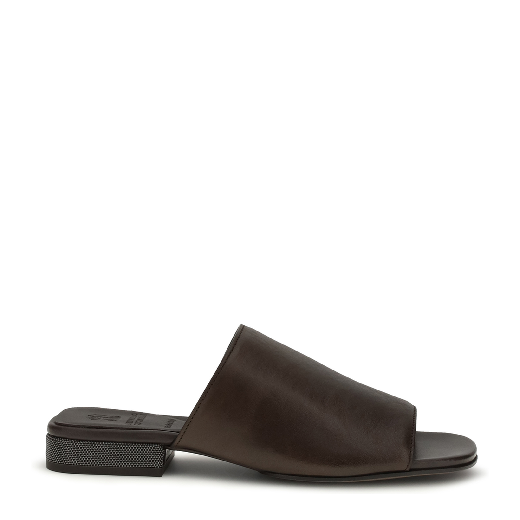MAYFEYR - Brunello Cucinelli - Riding Calfskin Sandals With Monili - MZSLC3171