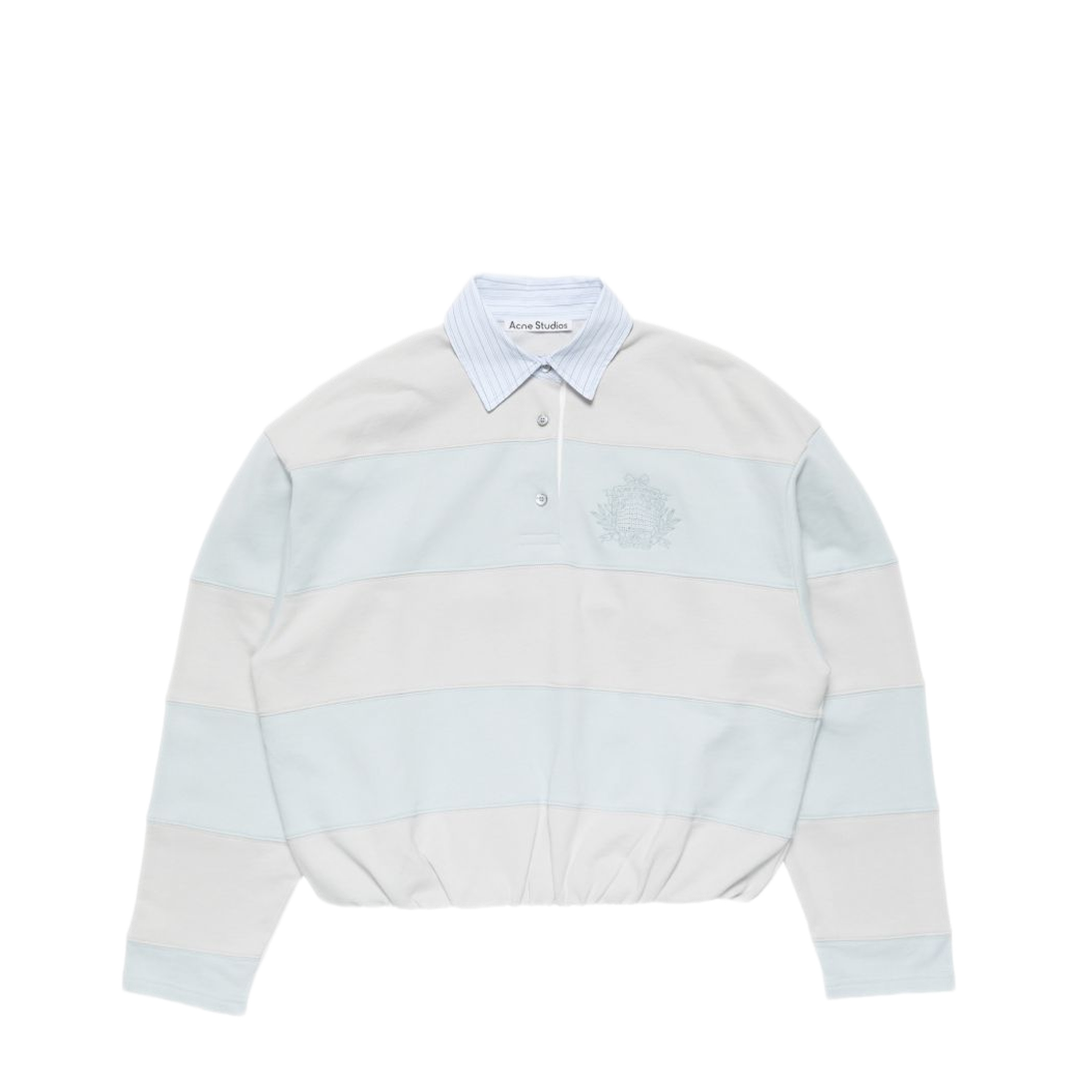 MAYFEYR - Acne Studios - Light Blue Cotton Polo Shirt - AI0190AYG