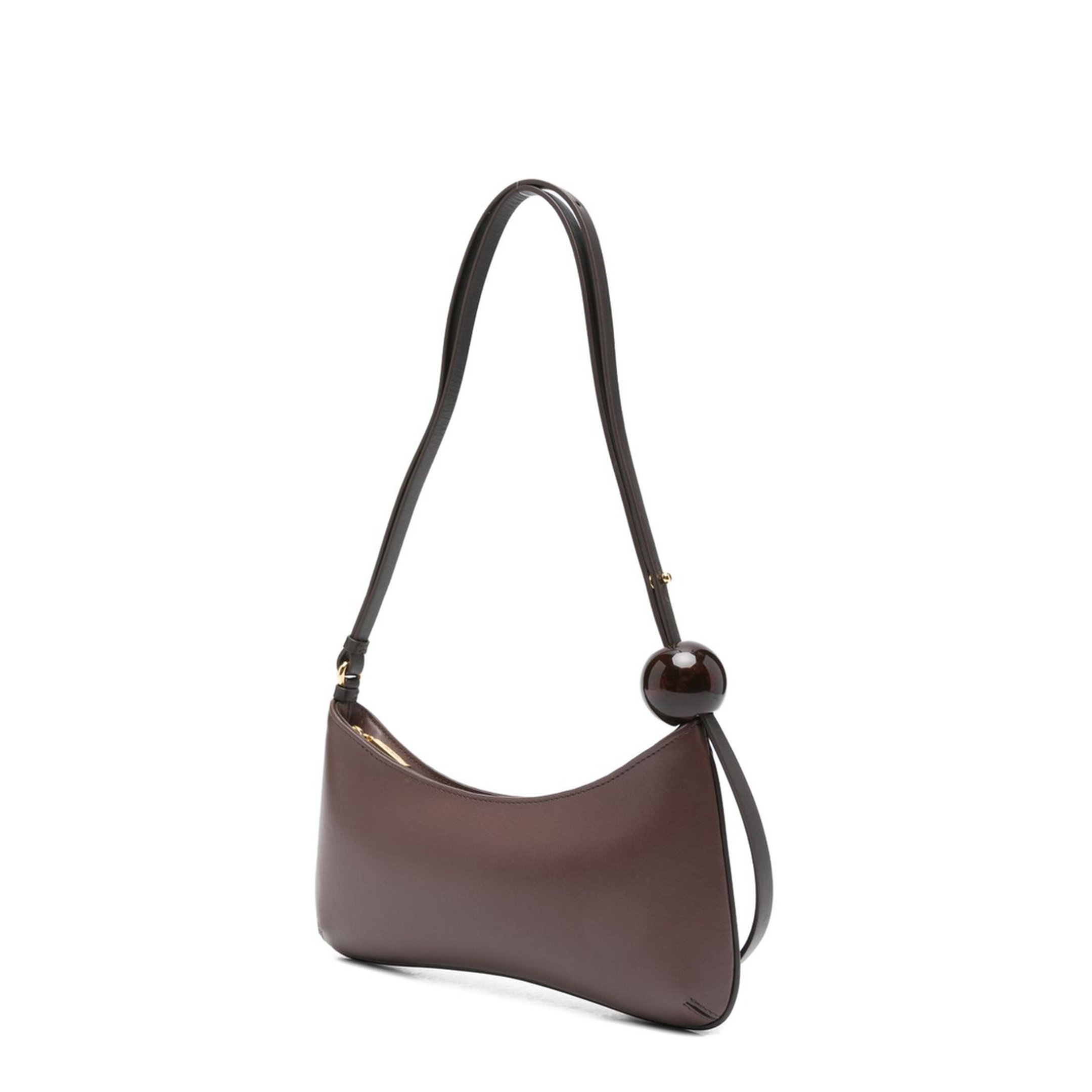 Walnut Brown Zip Bag