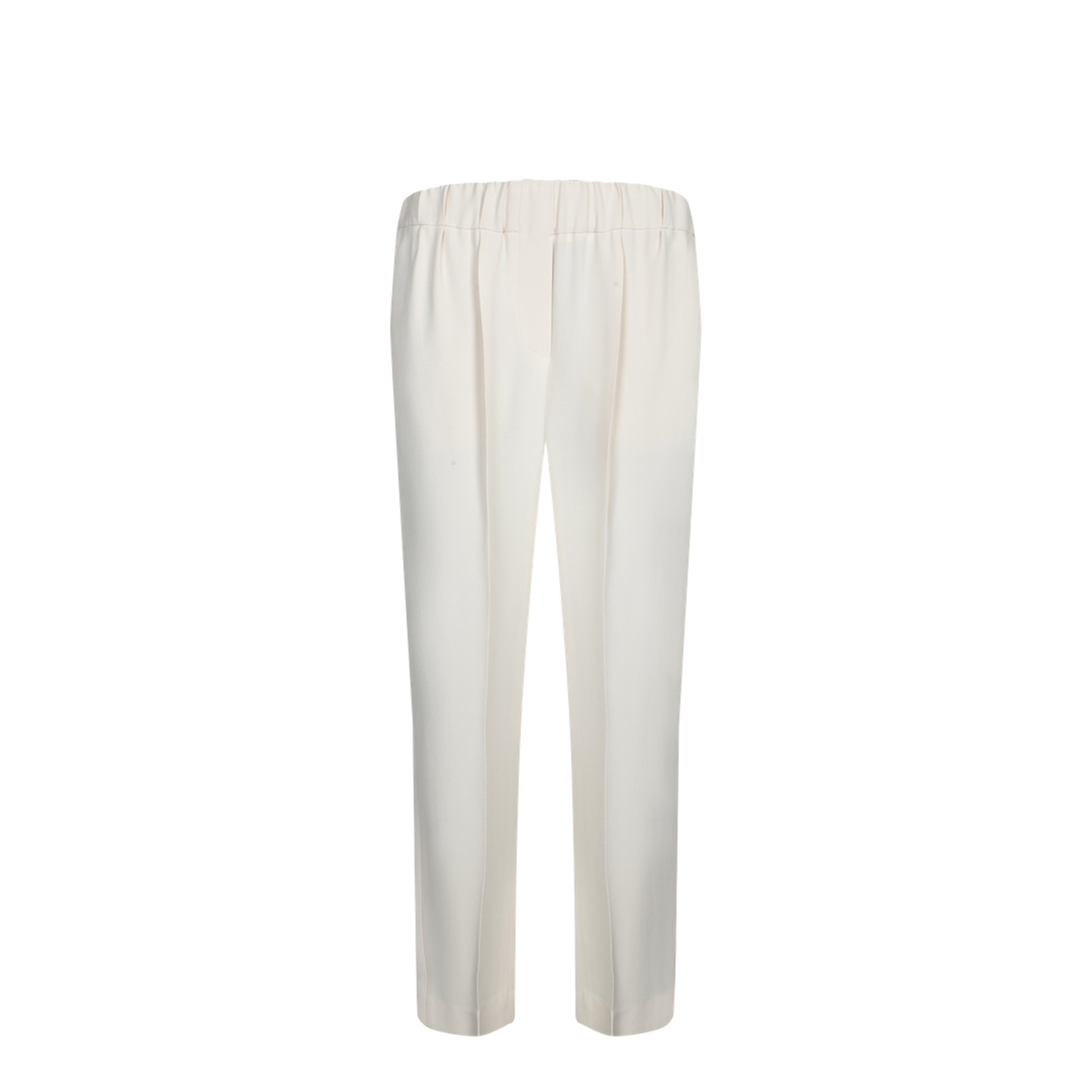 Tailored Joggers Pants in Chalk Color