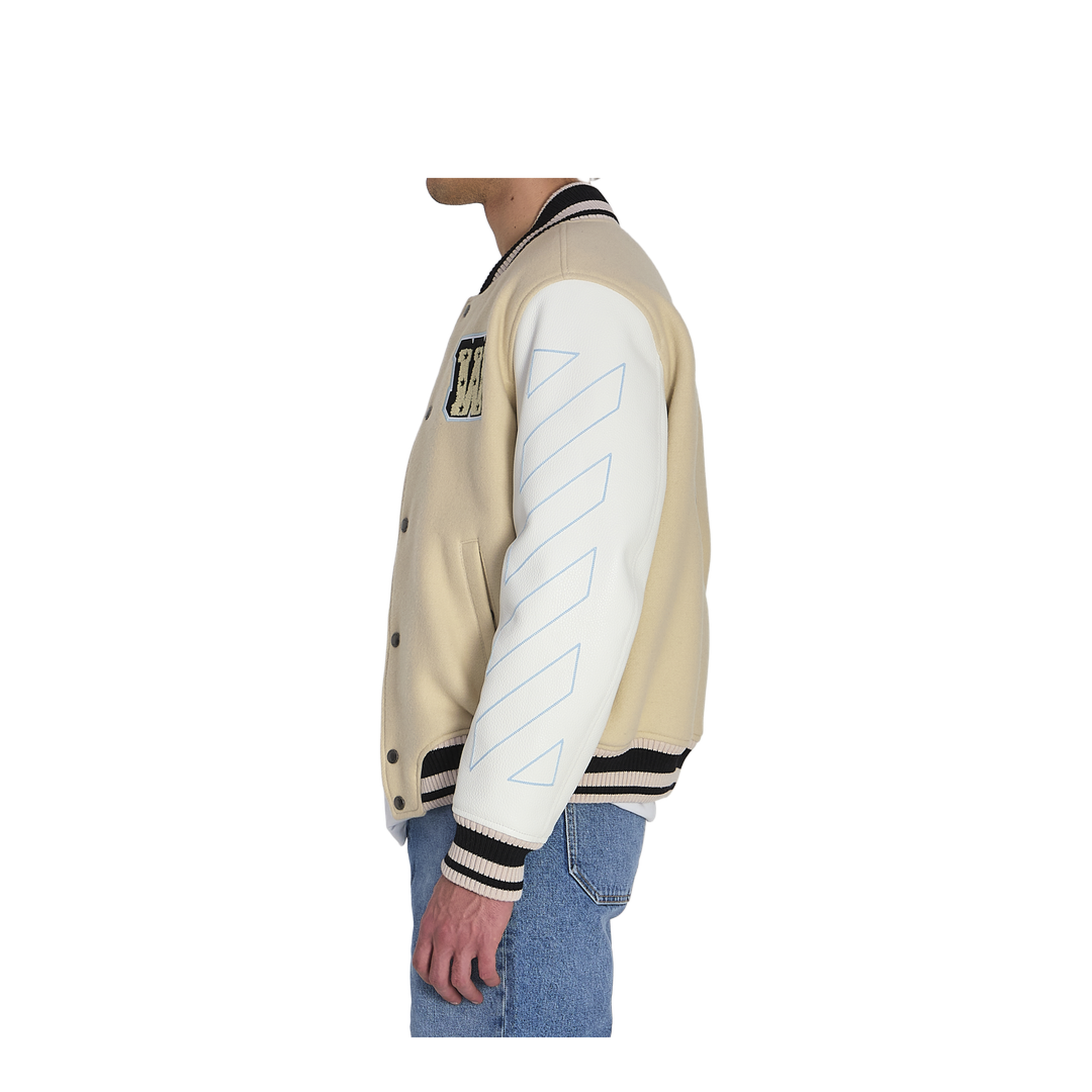 Varsity bomber jacket