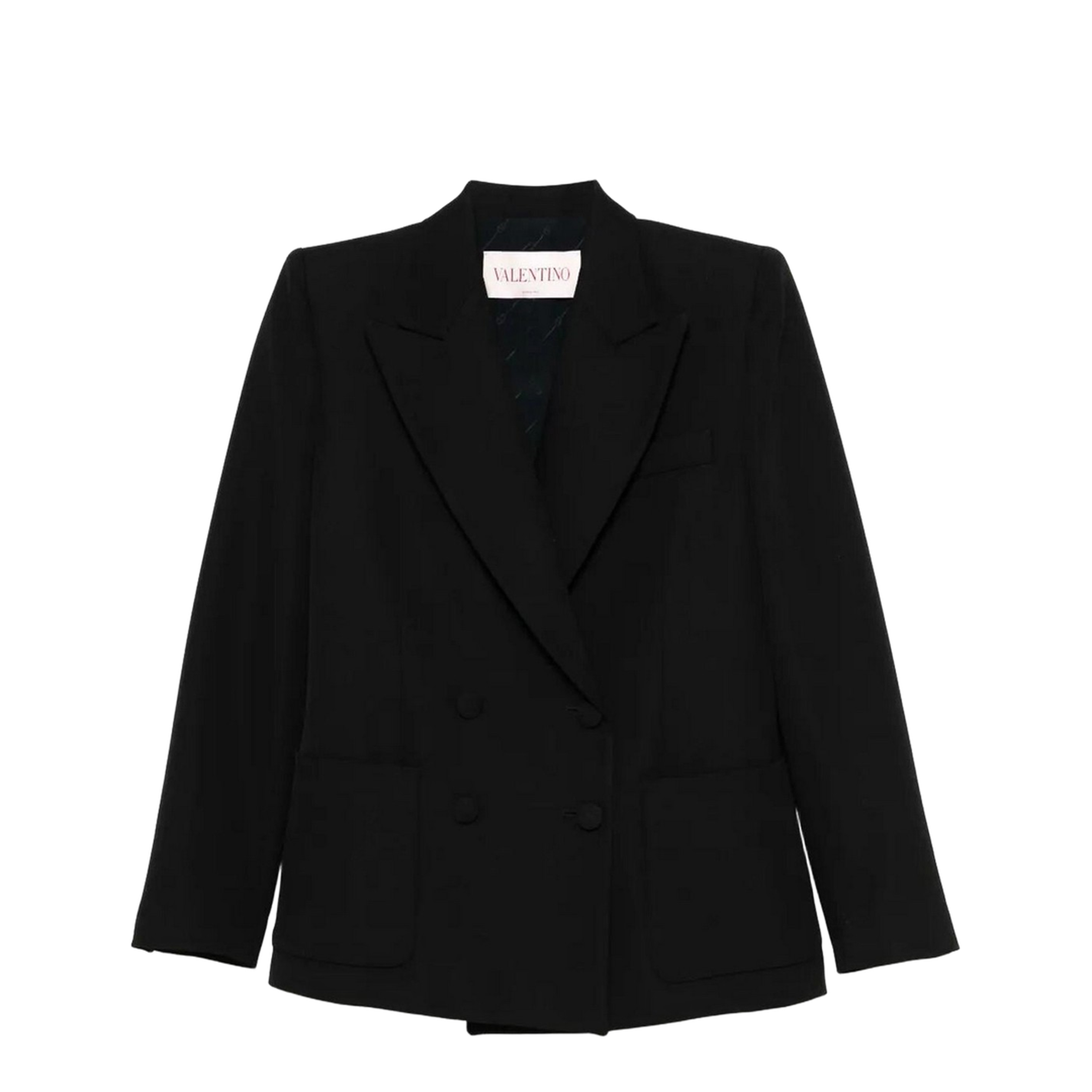 Double Breasted Jacket - Black