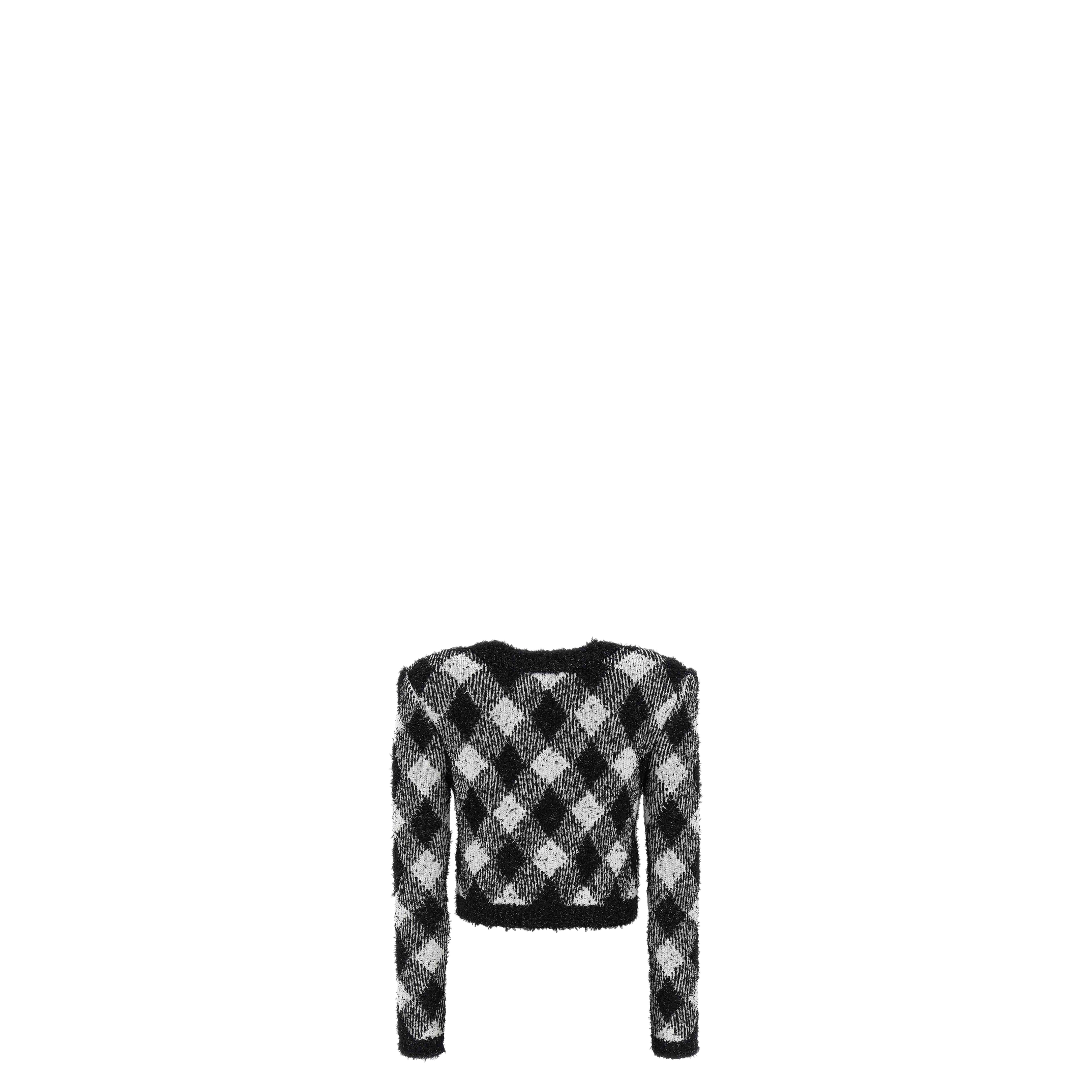 Vichy Tweed Short Jacket