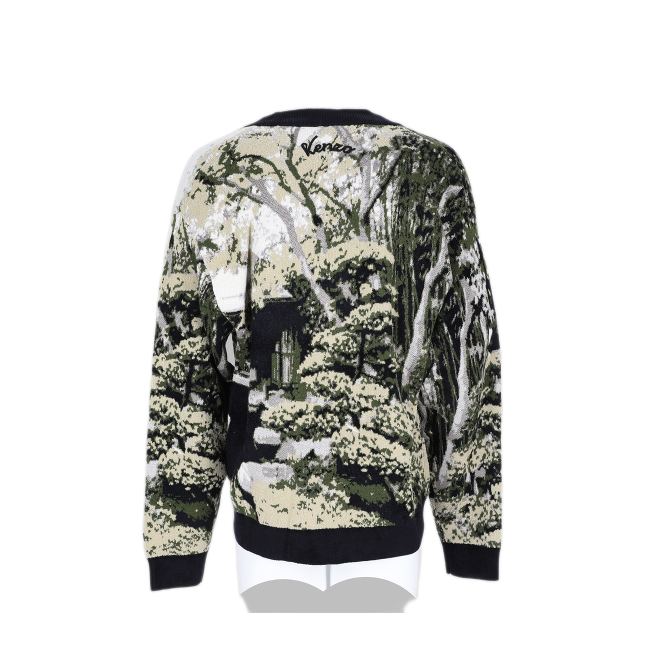 MAYFEYR - Kenzo - Brown Cotton Wool Blend Sweater - FG65CA8143FD51