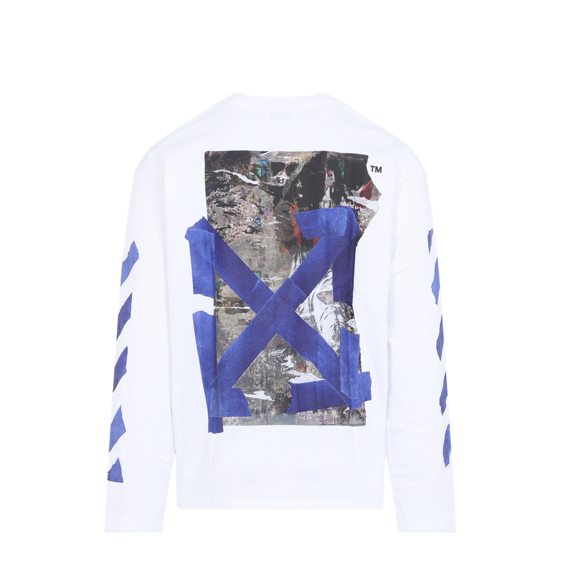 MAYFEYR - Off-White - Bacco Arrow L/S Skate T-Shirt - 44MAB09CF26J007100