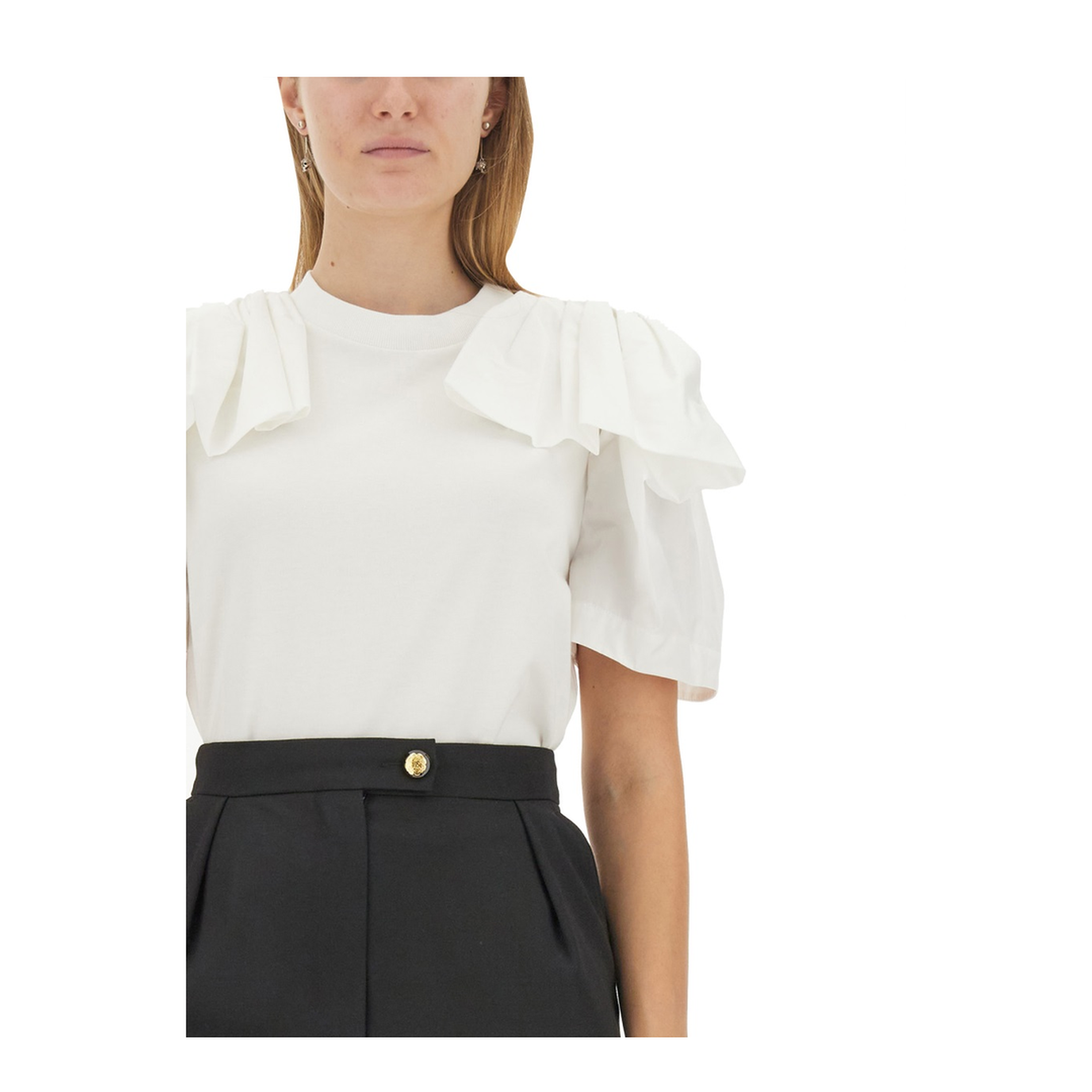T-Shirt with Ruffles