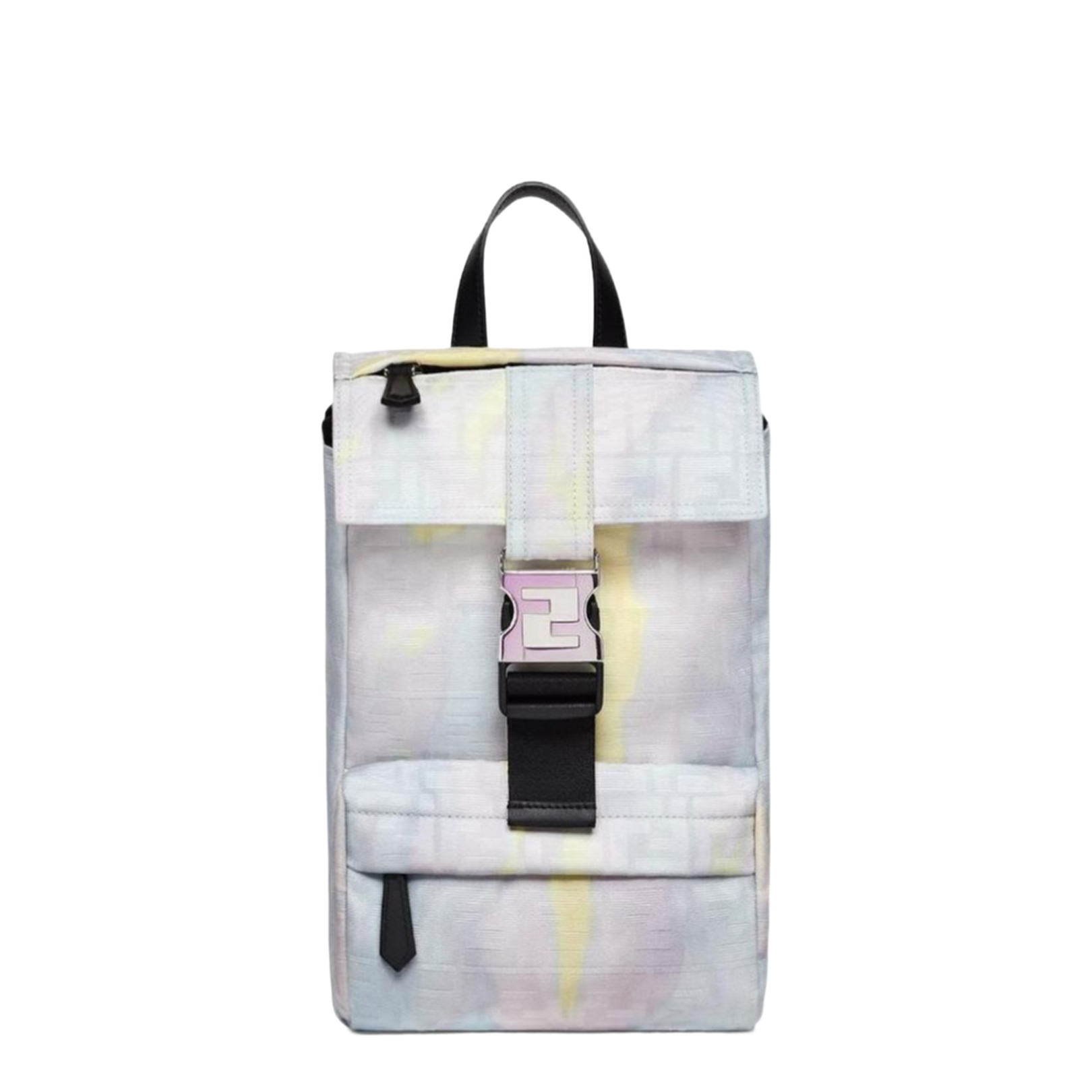 Small Backpack with Sunset Pattern