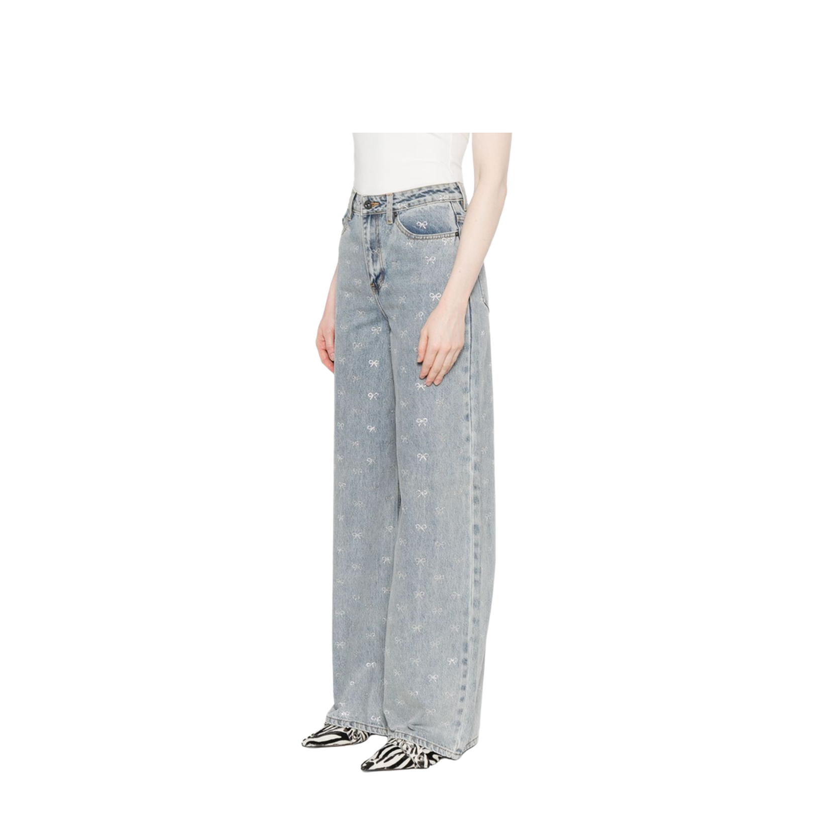 Self-portrait Jeans Clear Blue