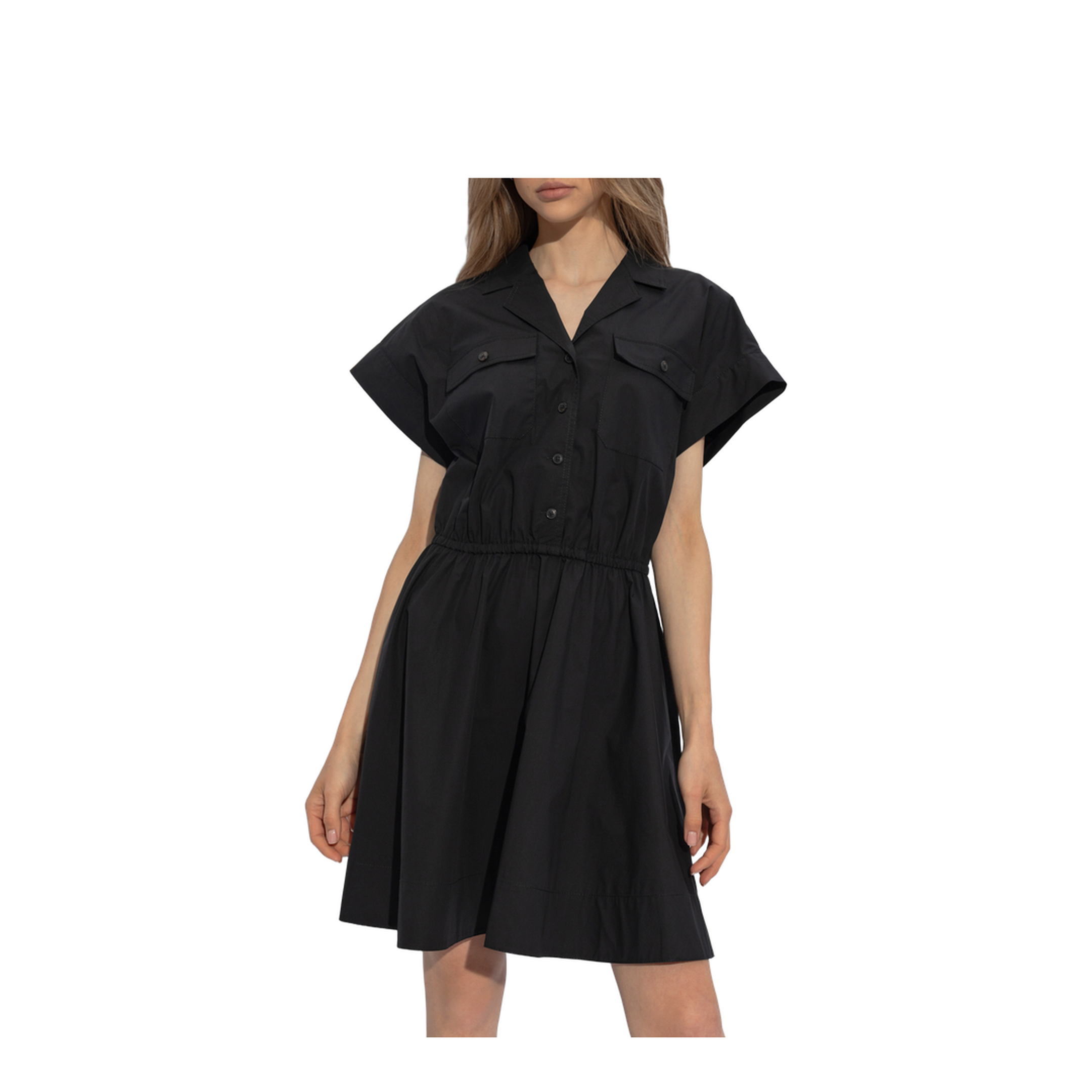 Thorn Jacquard Flared Dress