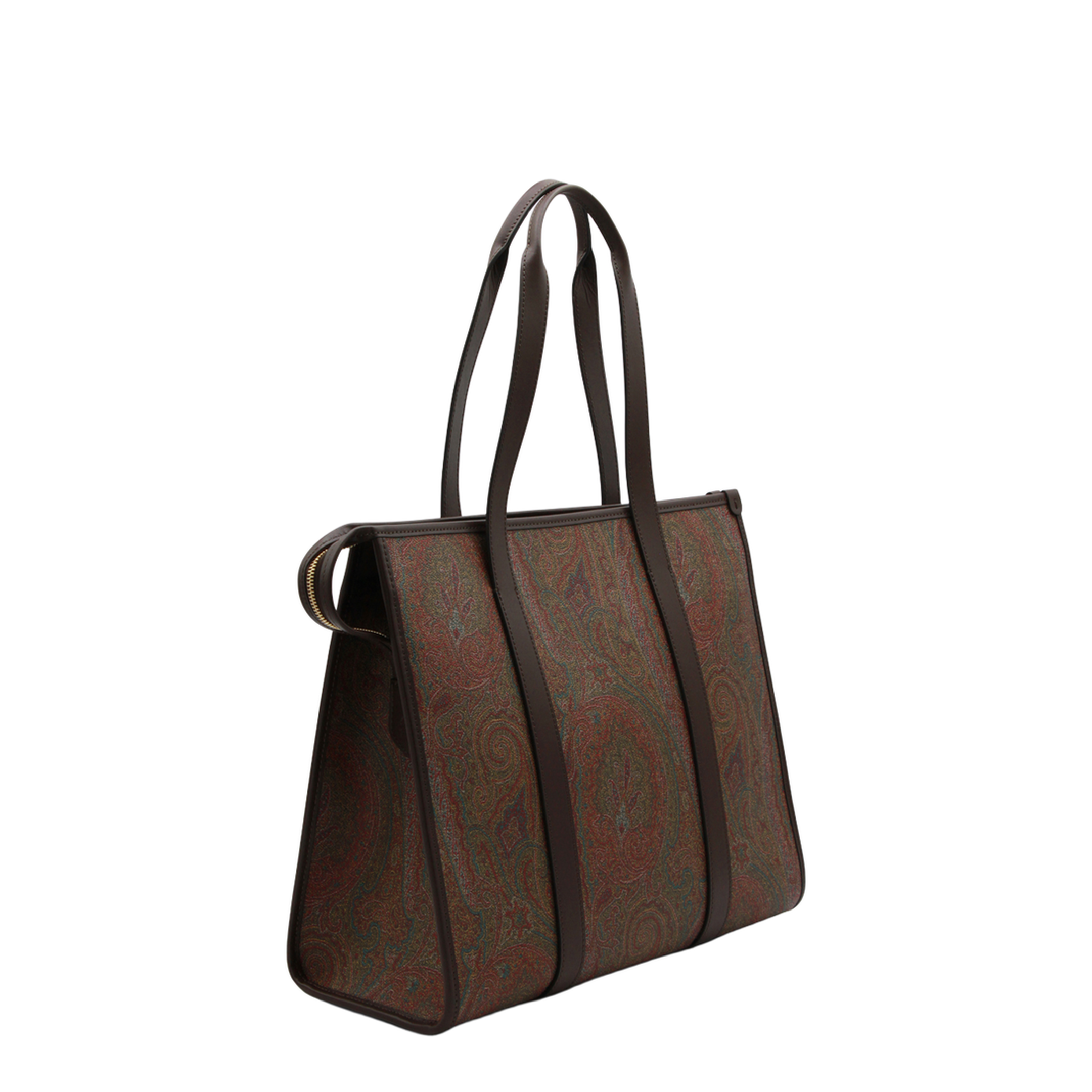 Arnica Paisley Jacquard Tote Bag - Brown