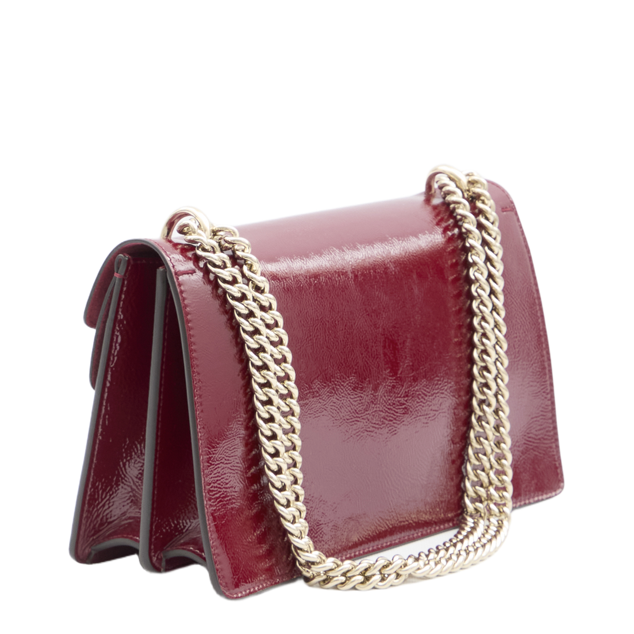 Dionysus Small Shoulder Bag in Rosso Ancora