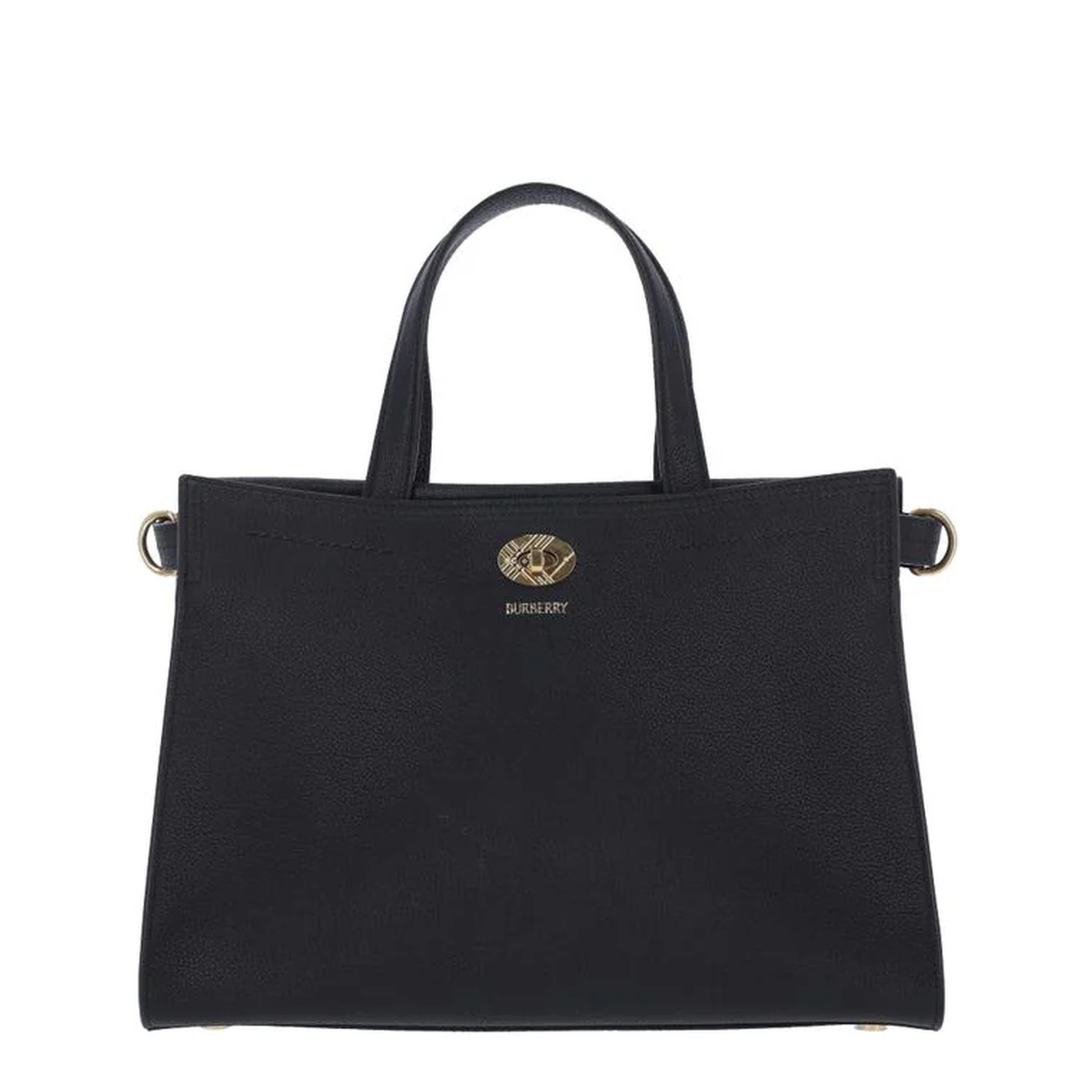 Black Leather Small Cotswolds Handbag