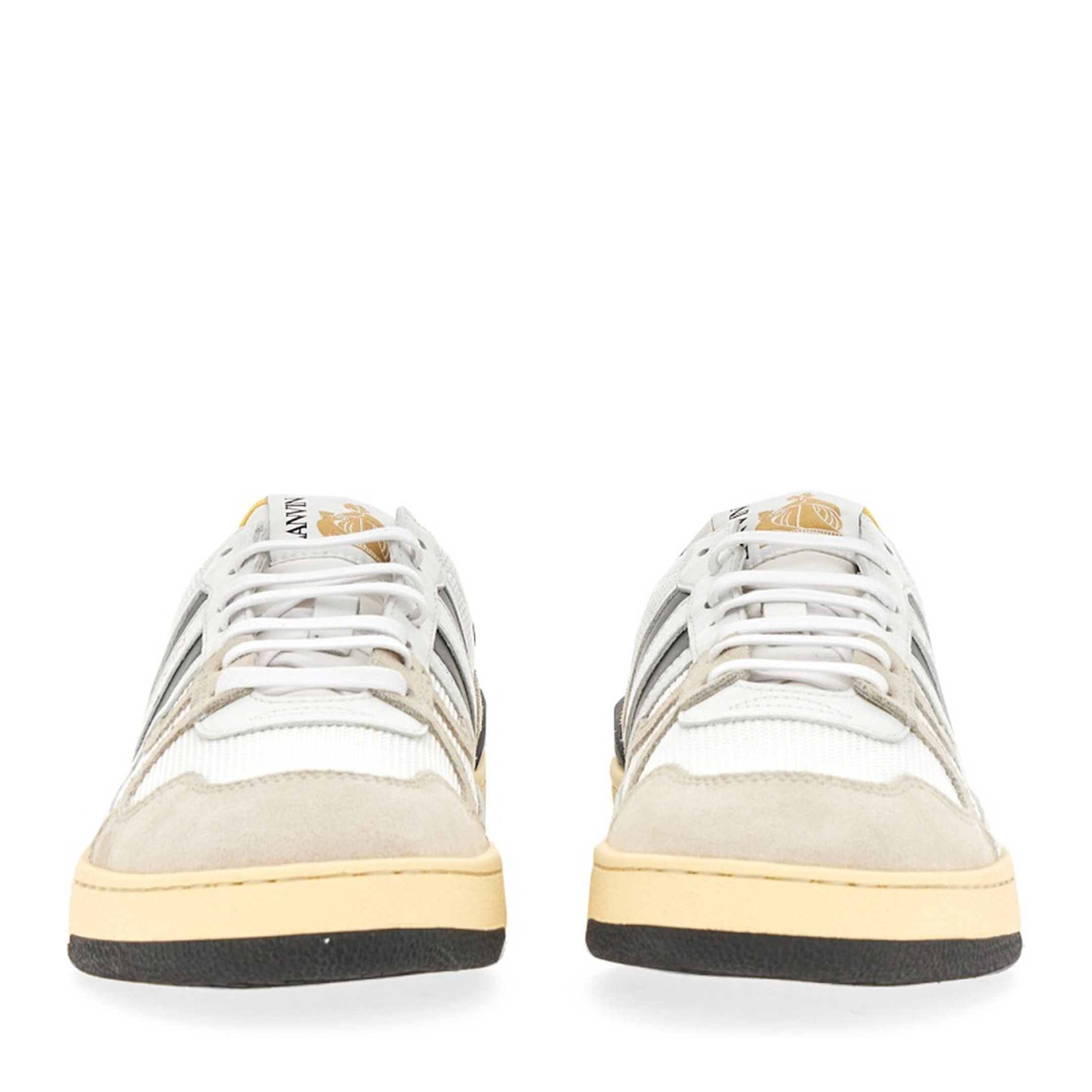 Mesh, Suede and Nappa Leather Sneaker