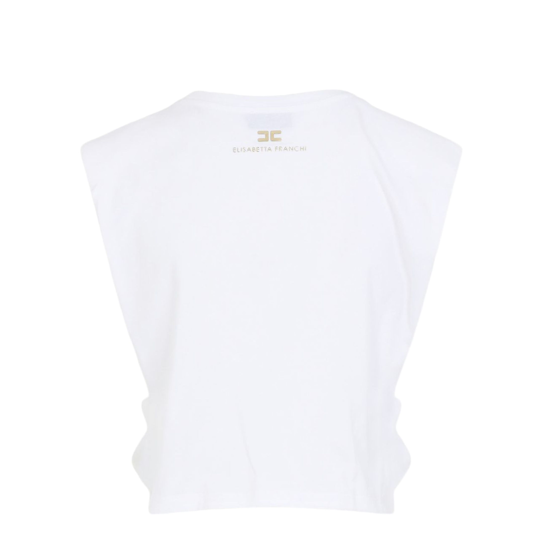MAYFEYR - Elisabetta Franchi - Top White - MA01161E2270