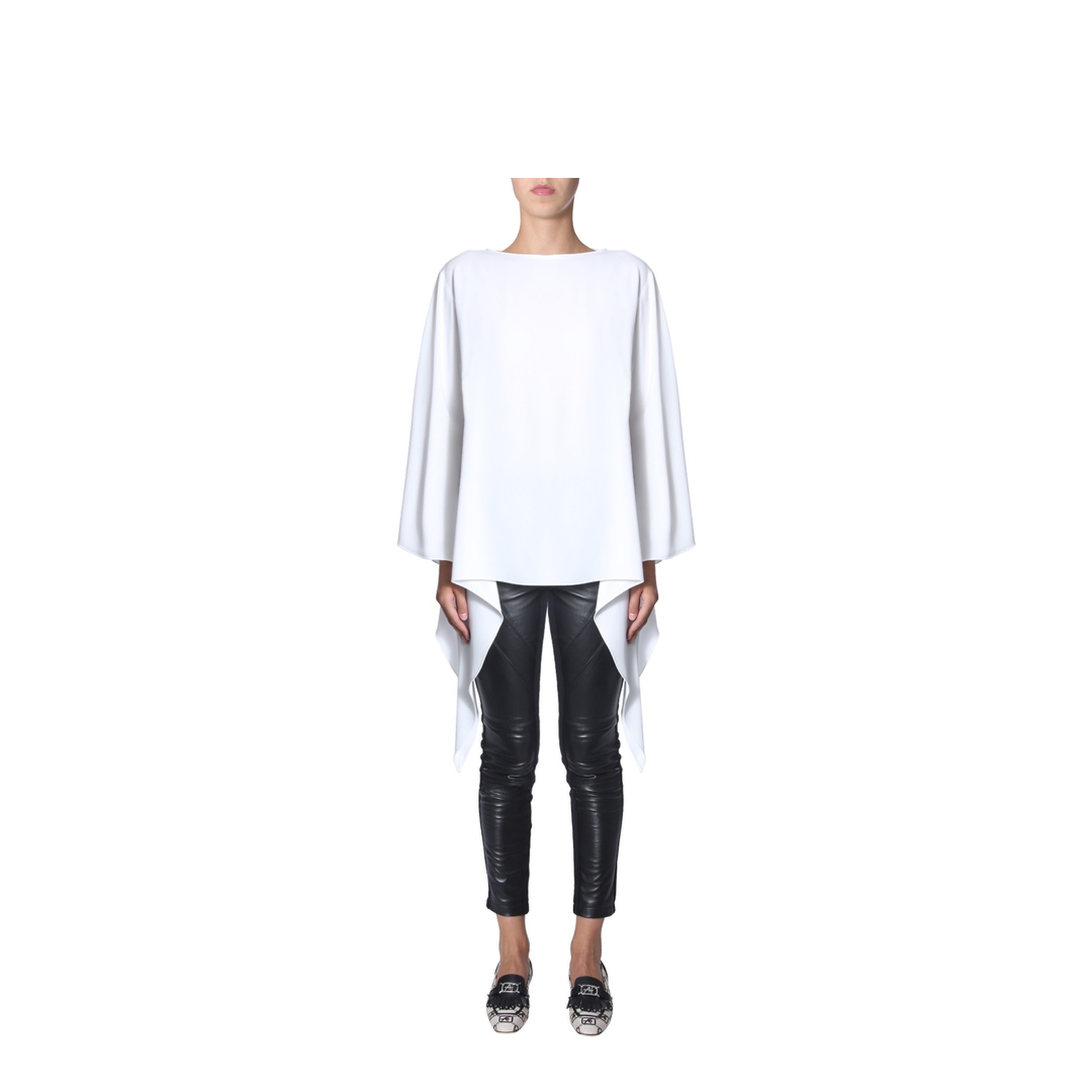 MAYFEYR - ALBERTA FERRETTI - Oversize Fit Blouse - 021066180002