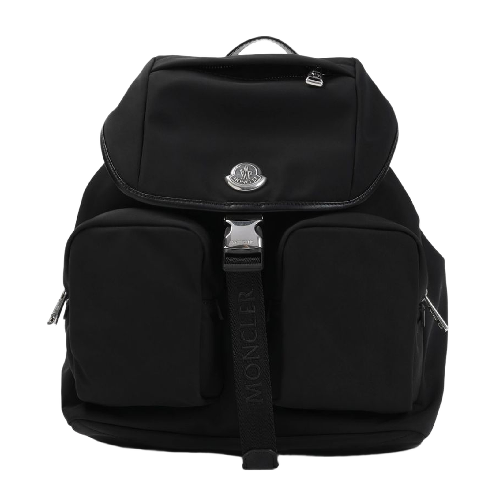 Black New Trick Water-Repellent Backpack