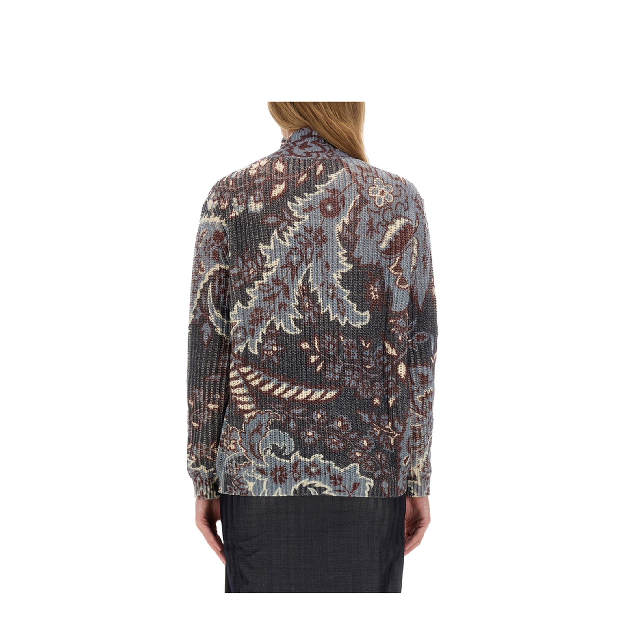 Printed Wool Sweater