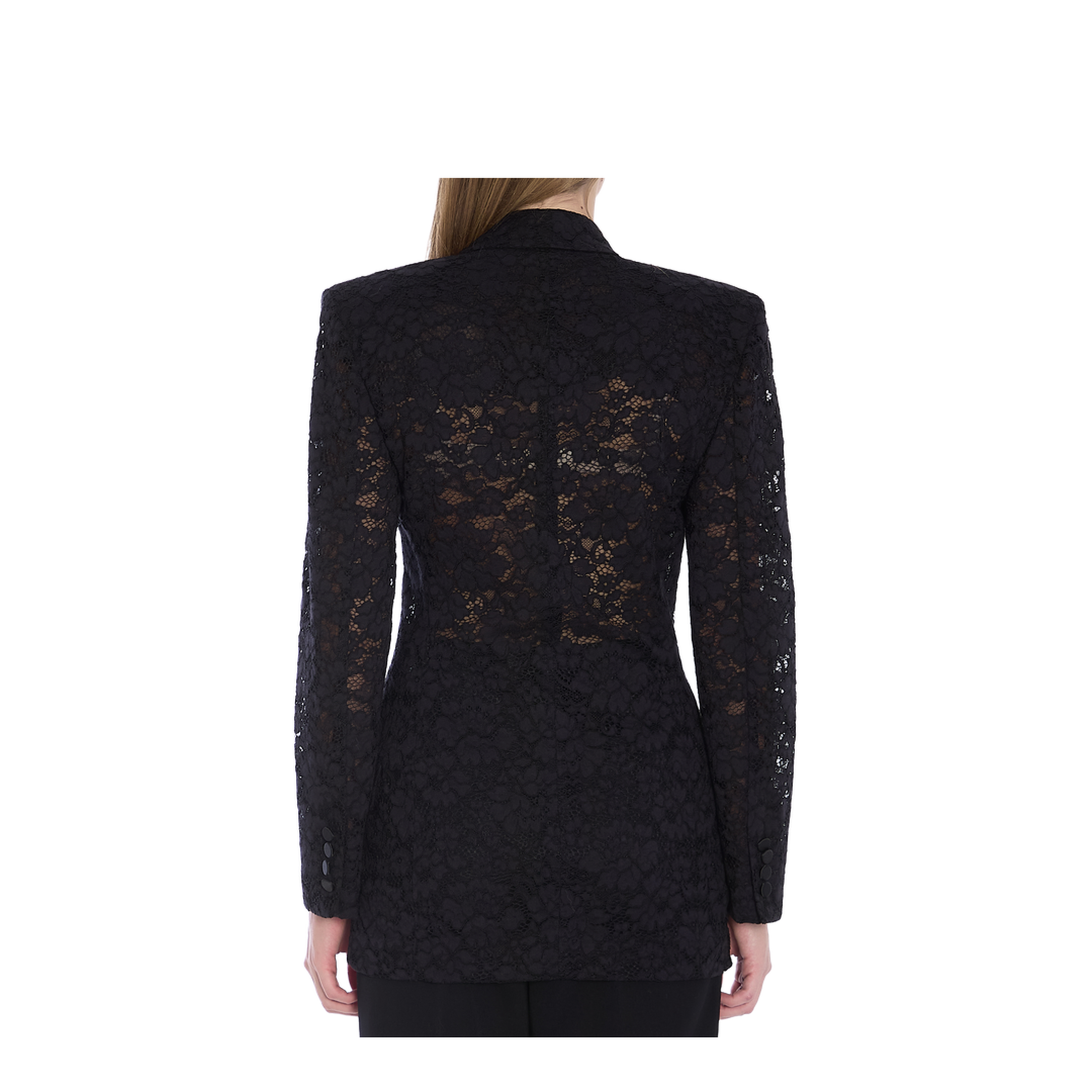 Tuxedo Jacket in Guipure