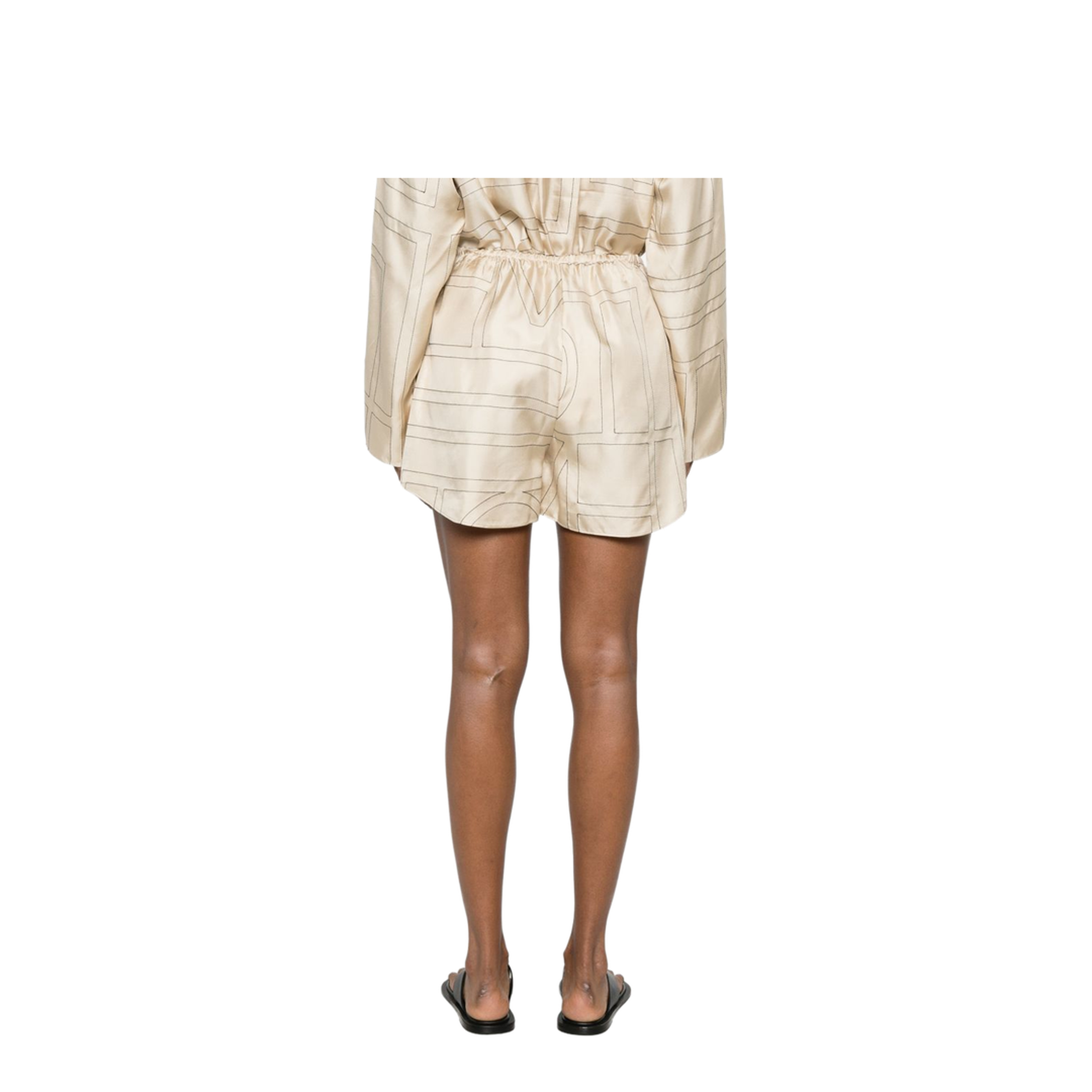 MAYFEYR - Toteme - Shorts Ivory - 263WRB0495FB0704008