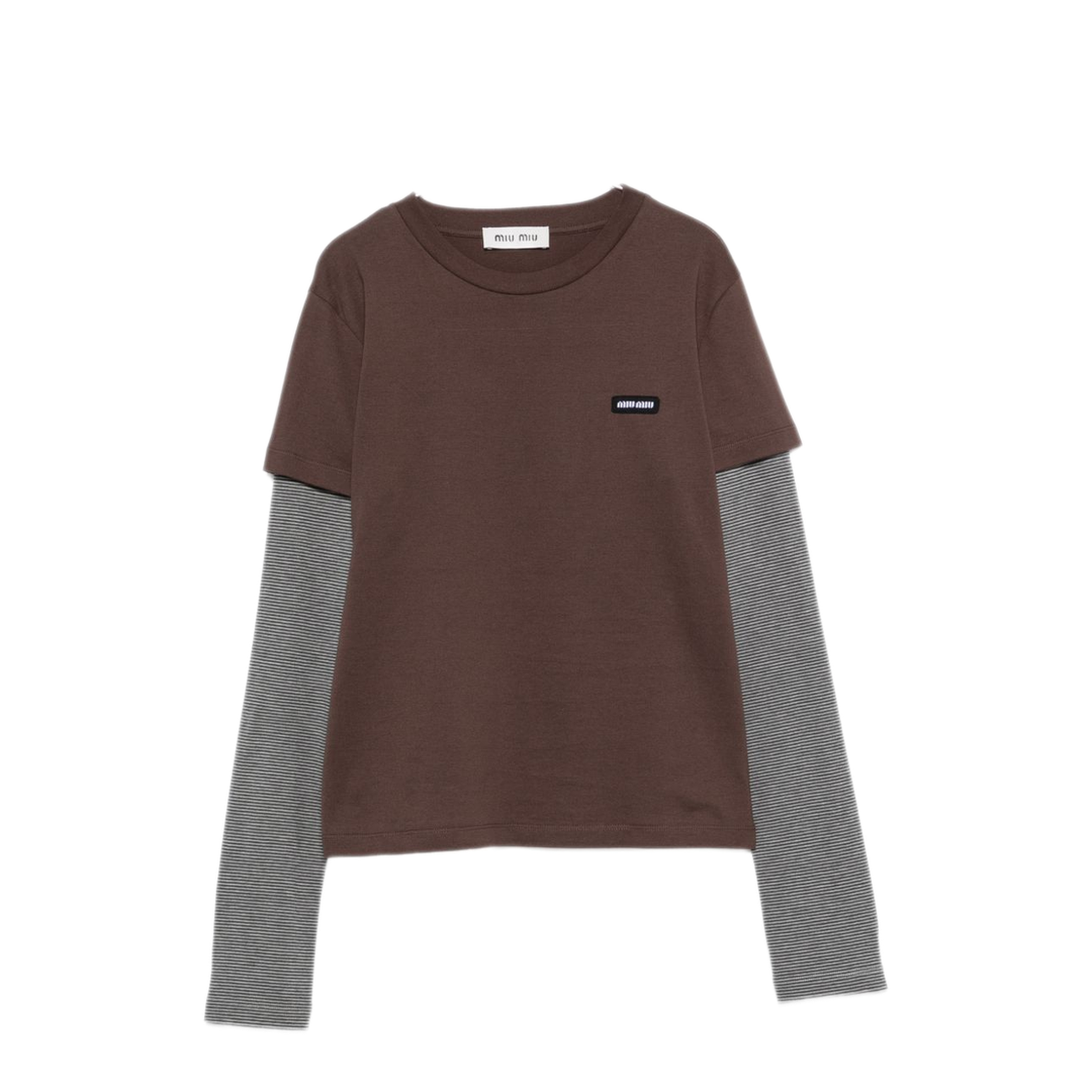 MAYFEYR - Miu Miu - Sweaters Brown - MJLA7417ORF03YR