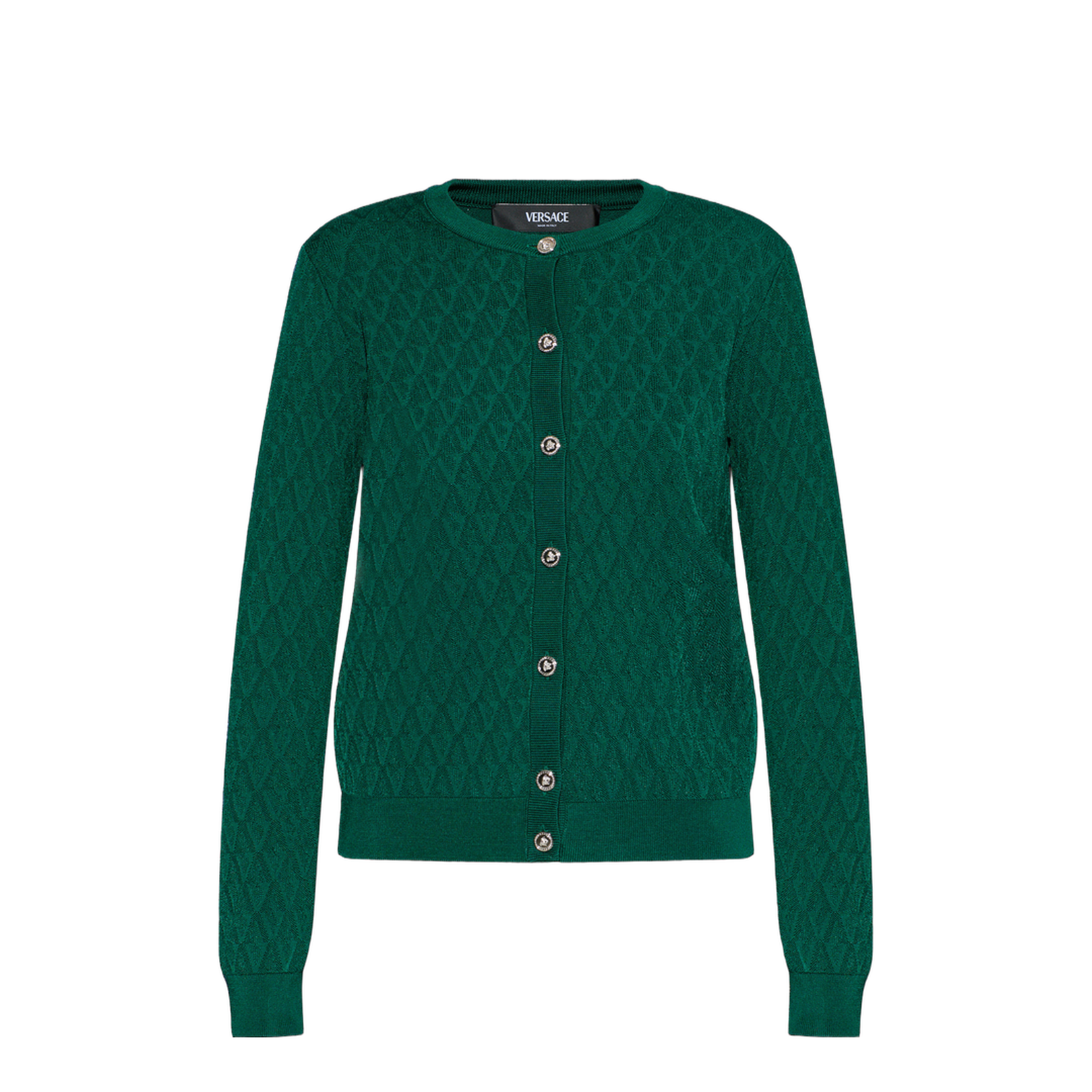 Cardigan with decorative pattern