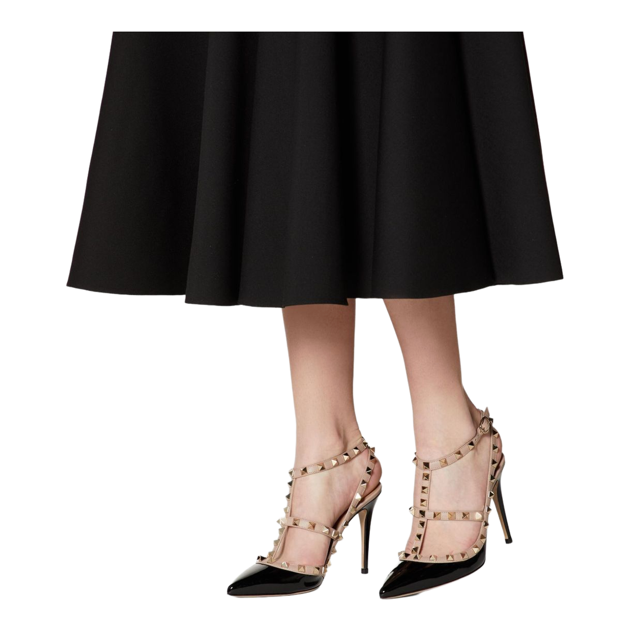 With Heel Black