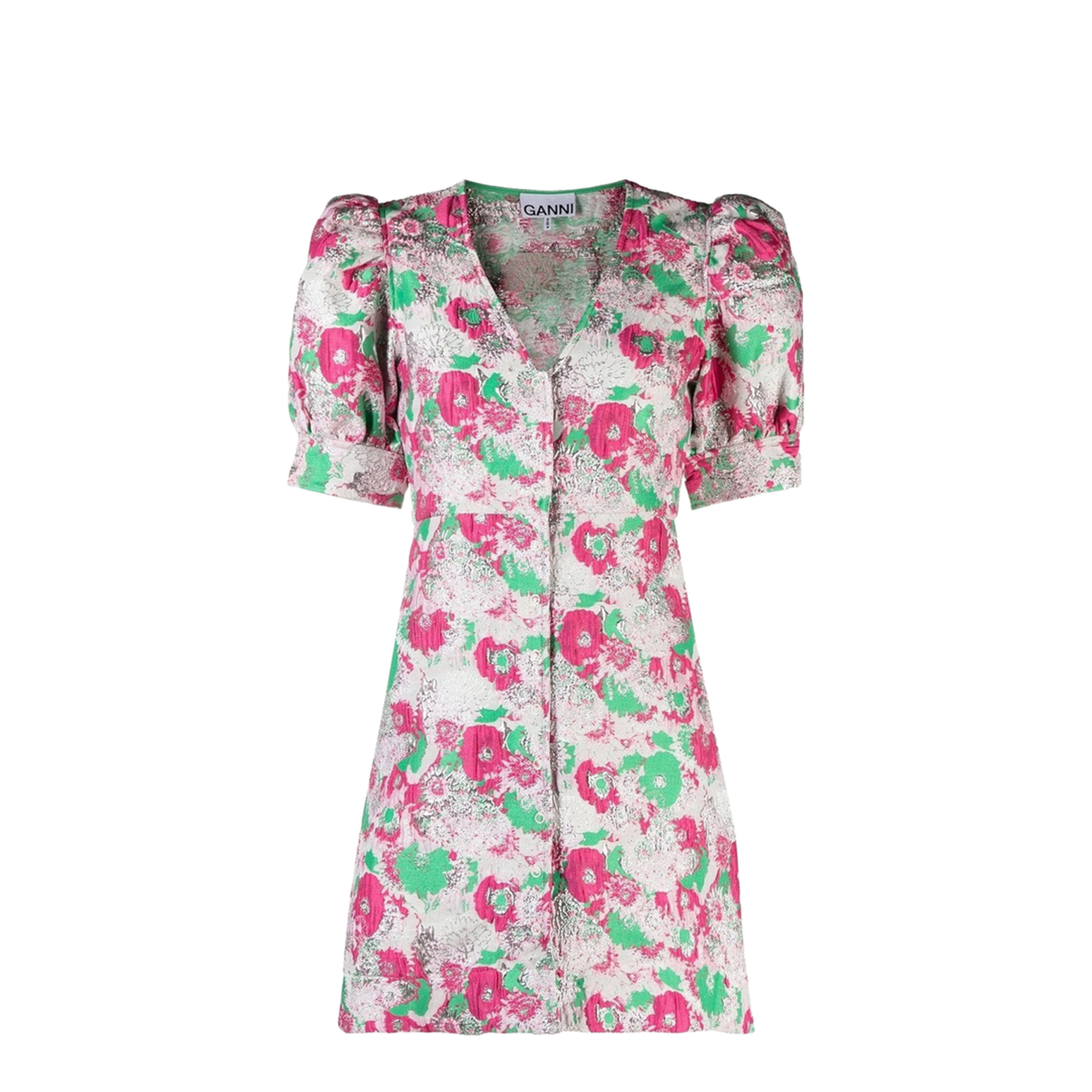 MAYFEYR - Ganni - 3D Jacquard Mini Dress - F7640393