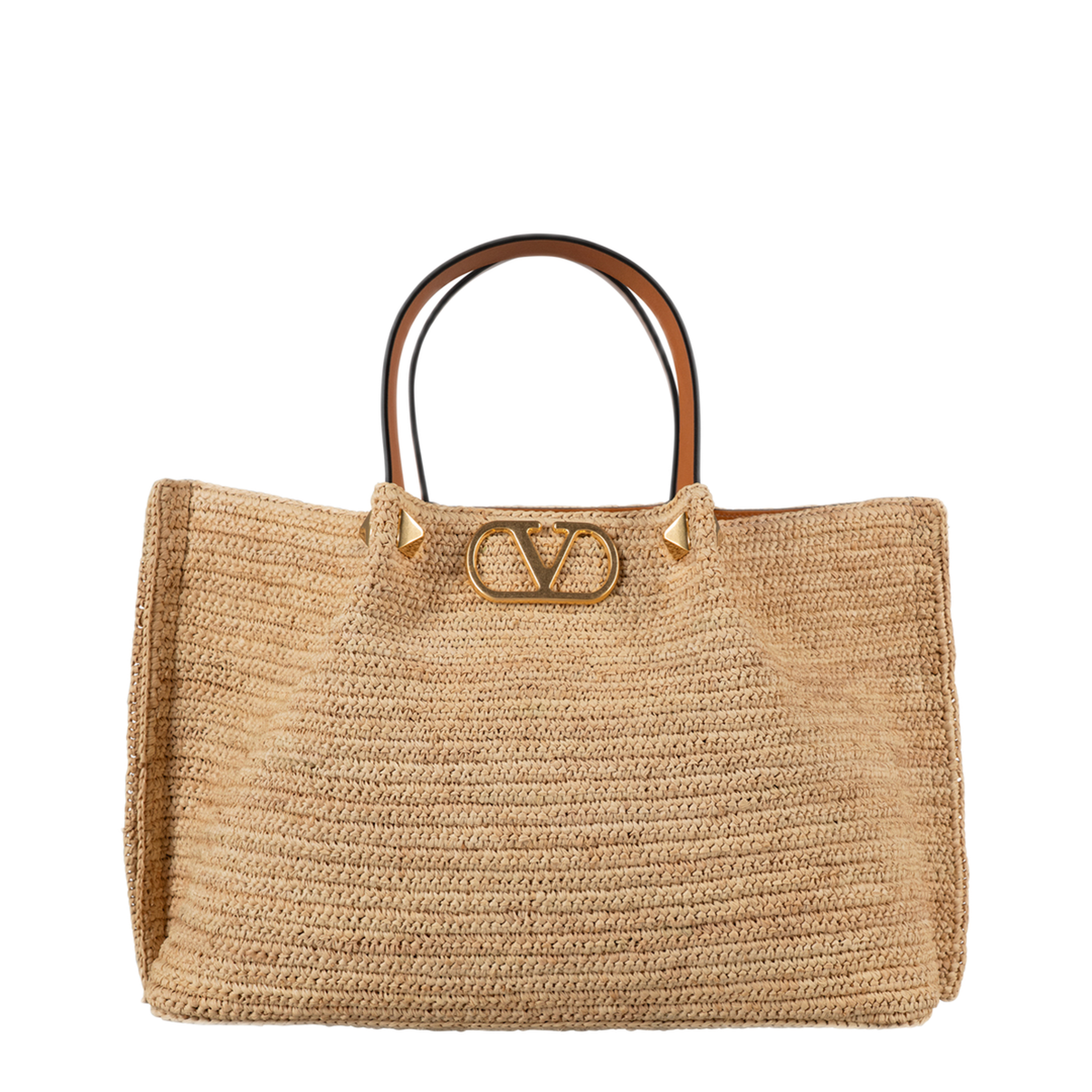 MAYFEYR - Valentino - Medium Raffia Handbag With Pouch - WB0T01QCL