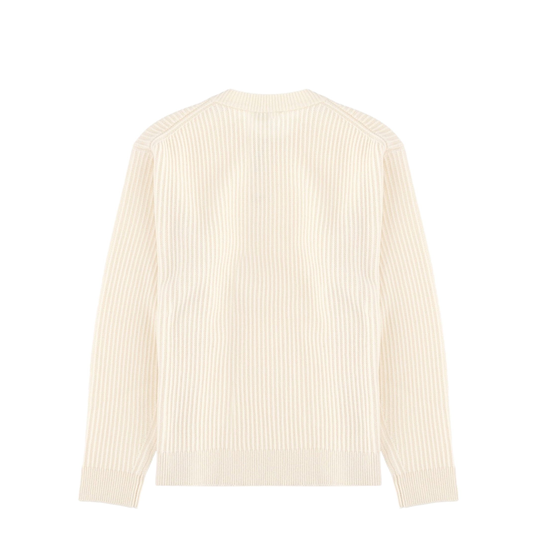 Ribbed Knit with Fox Patch