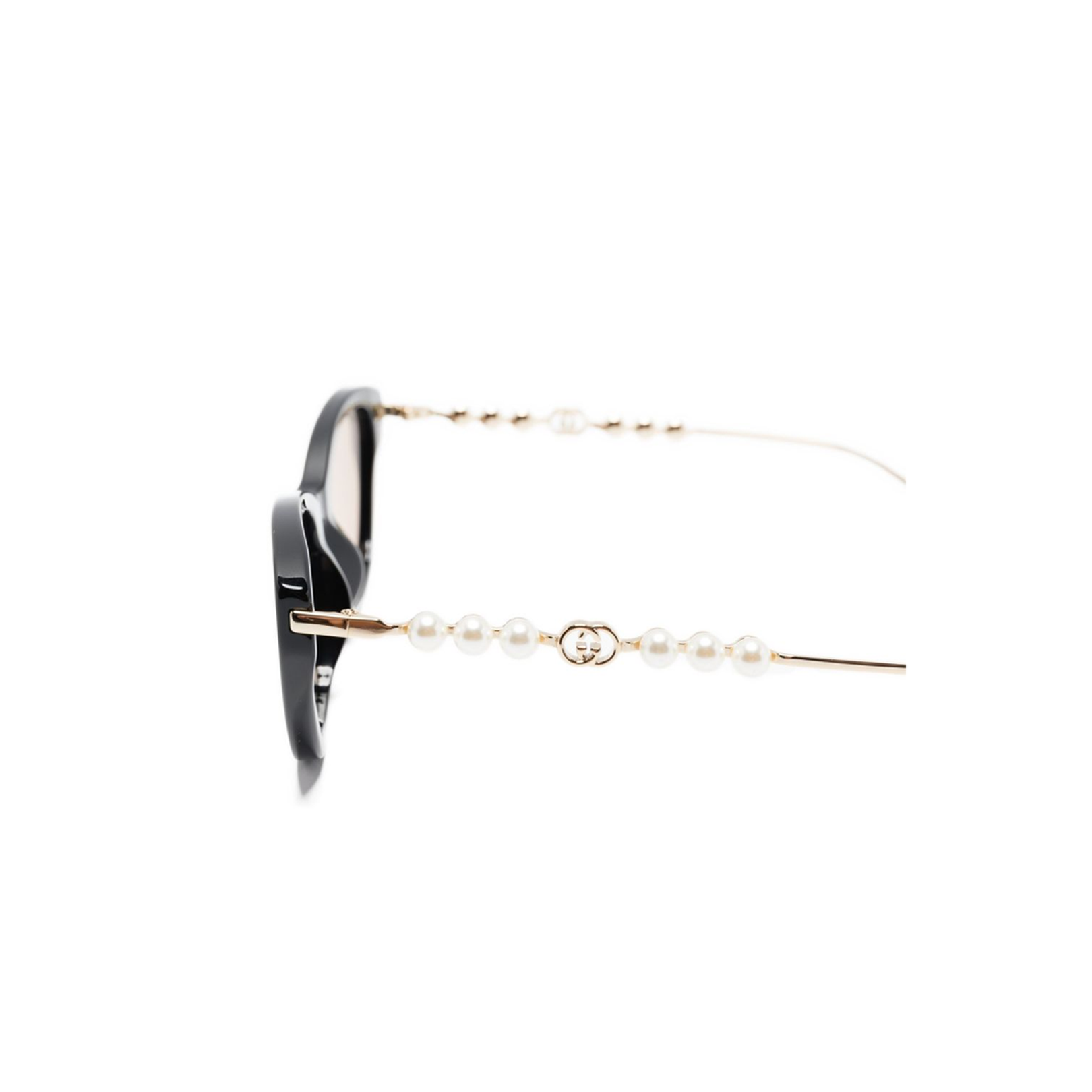 Cat Eye Frame Sunglasses in Black