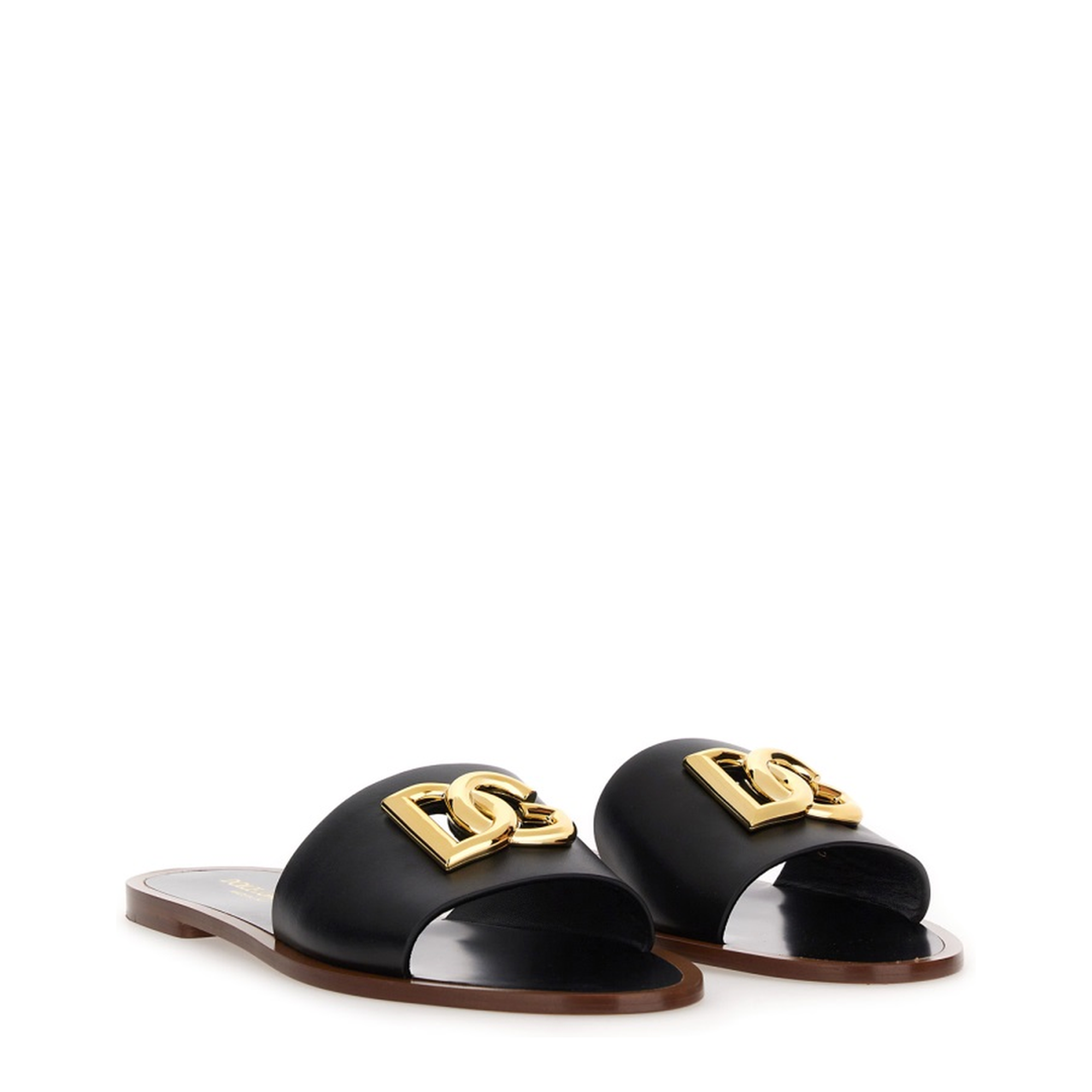 Leather Slide Sandal