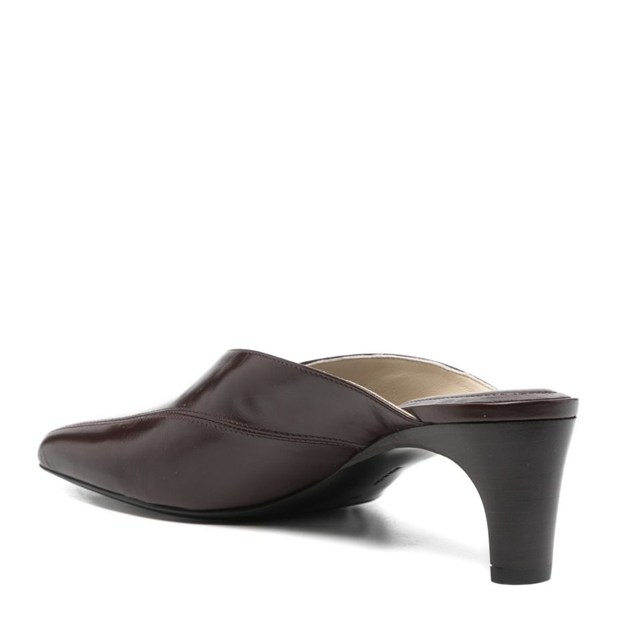 Tilt Leather Mules