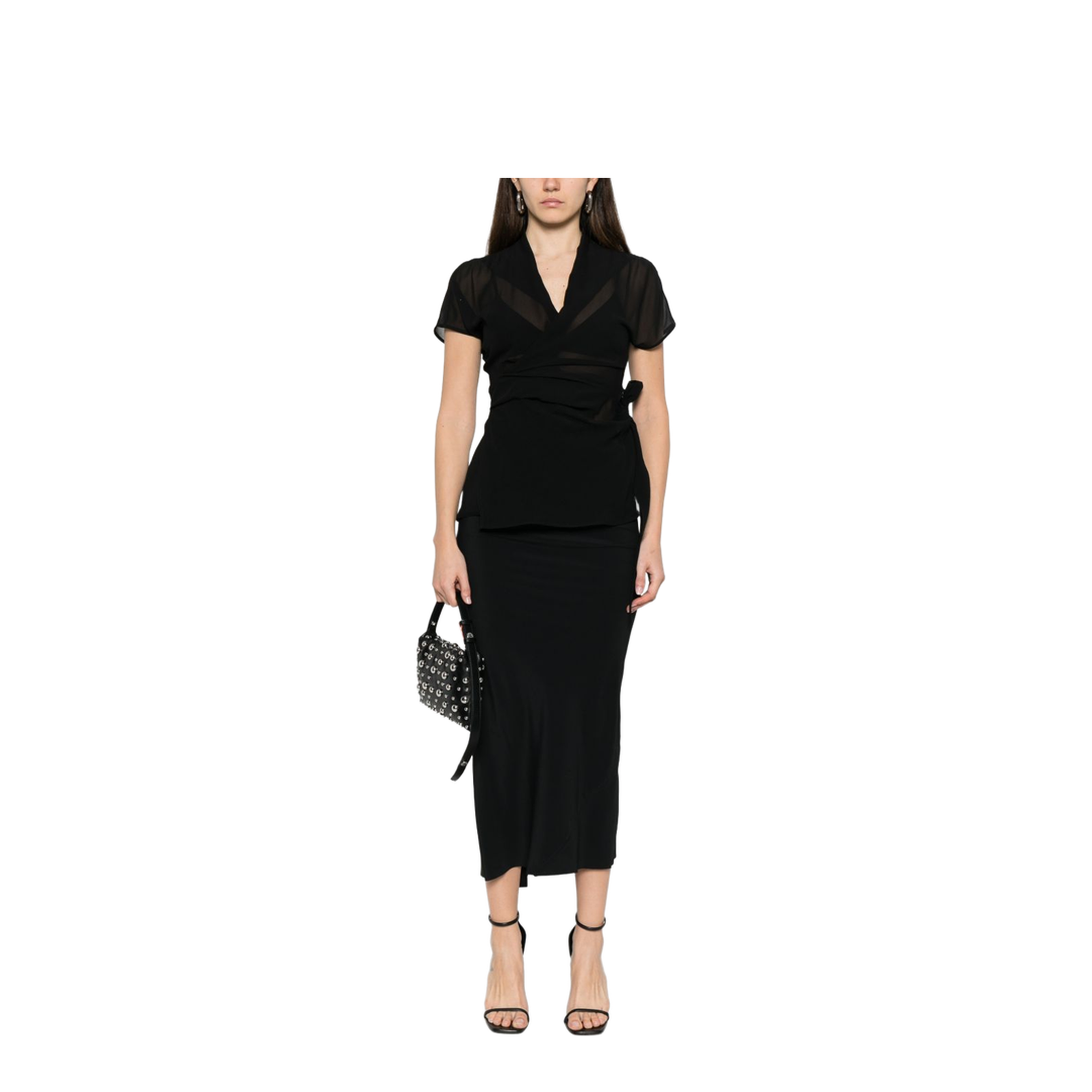 MAYFEYR - Rick Owens - Wrap Ss Top - RP01F6233G09