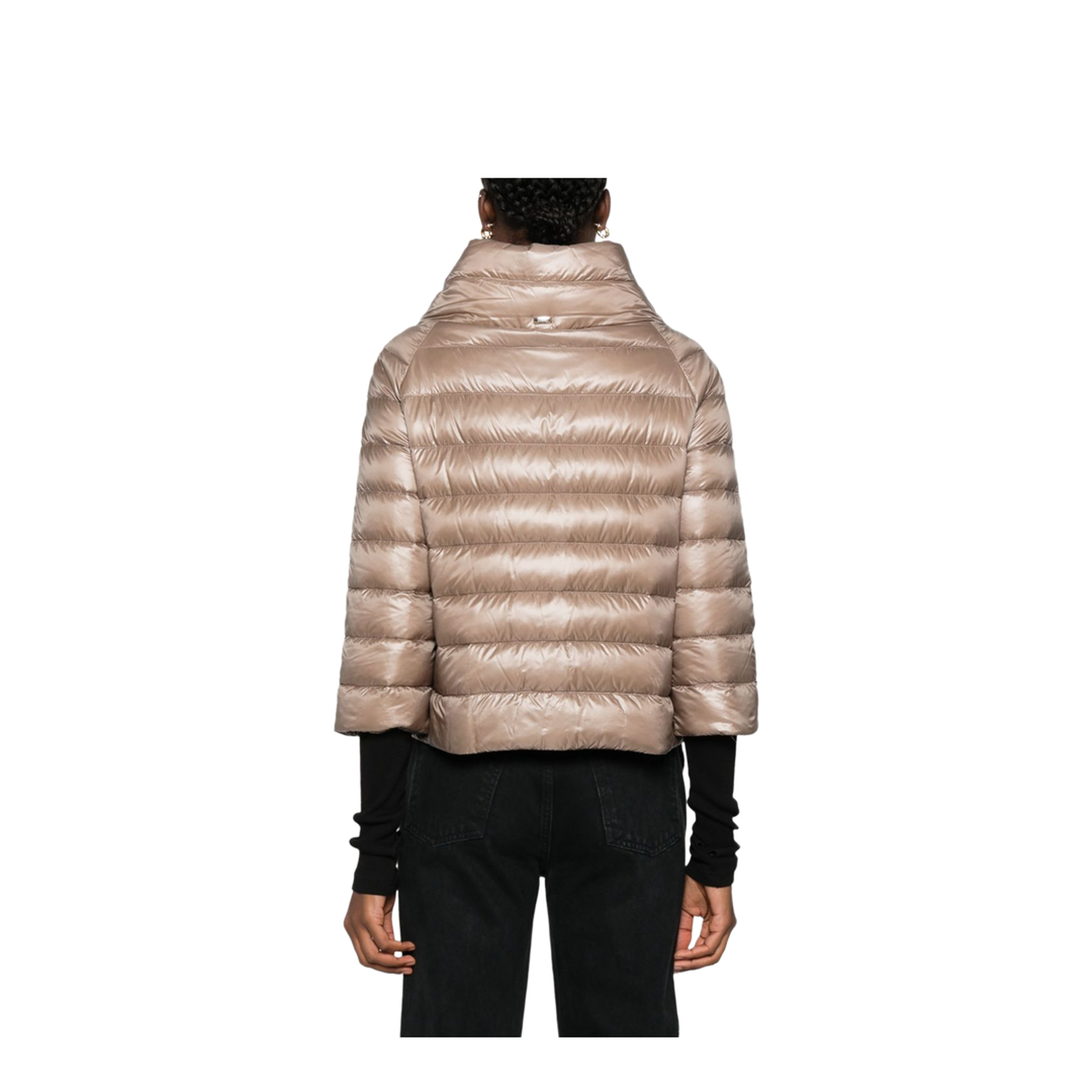 Sofia Cape in Taupe