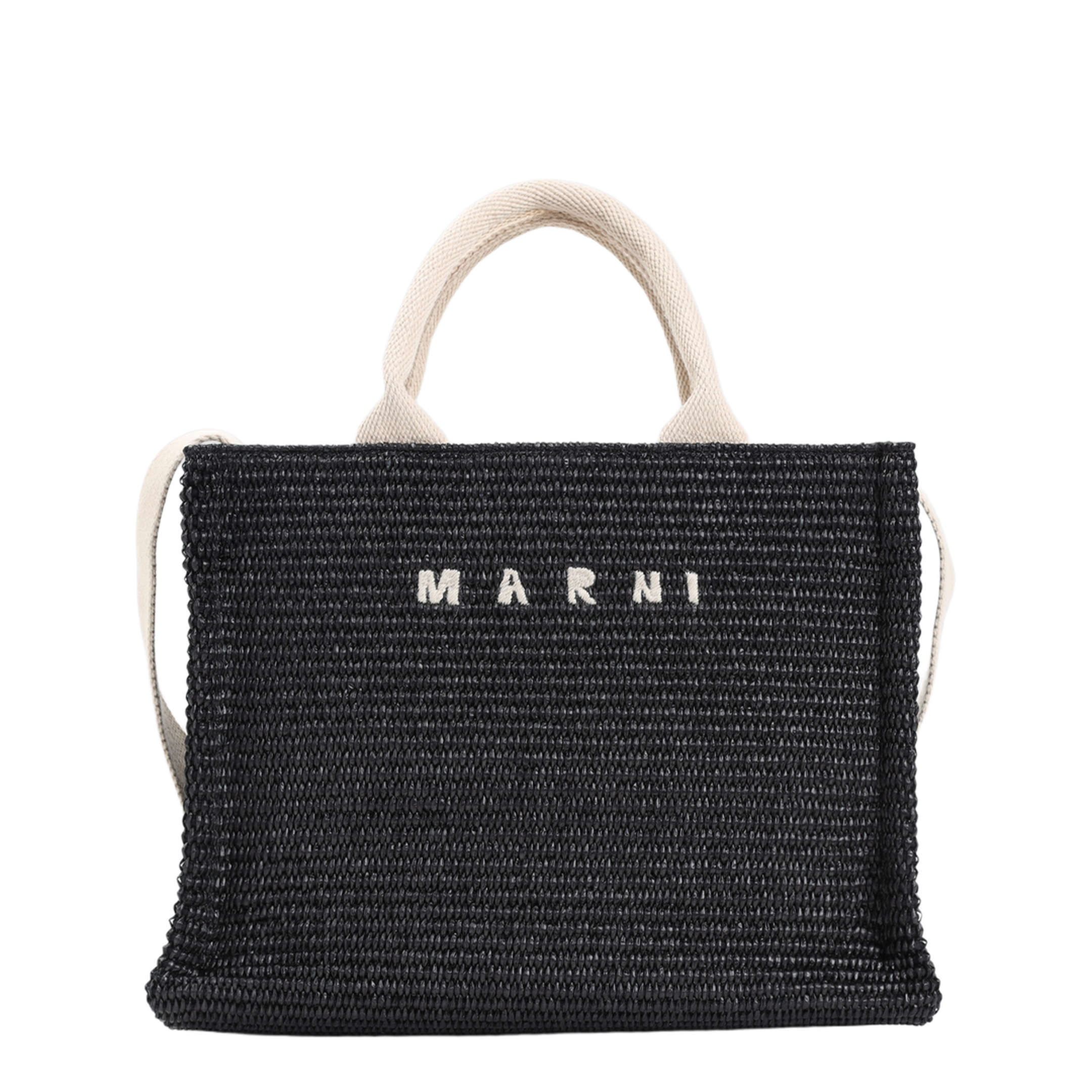 MAYFEYR - Marni - Raffia East-West Tote Bag - SHMP0077U0P3860