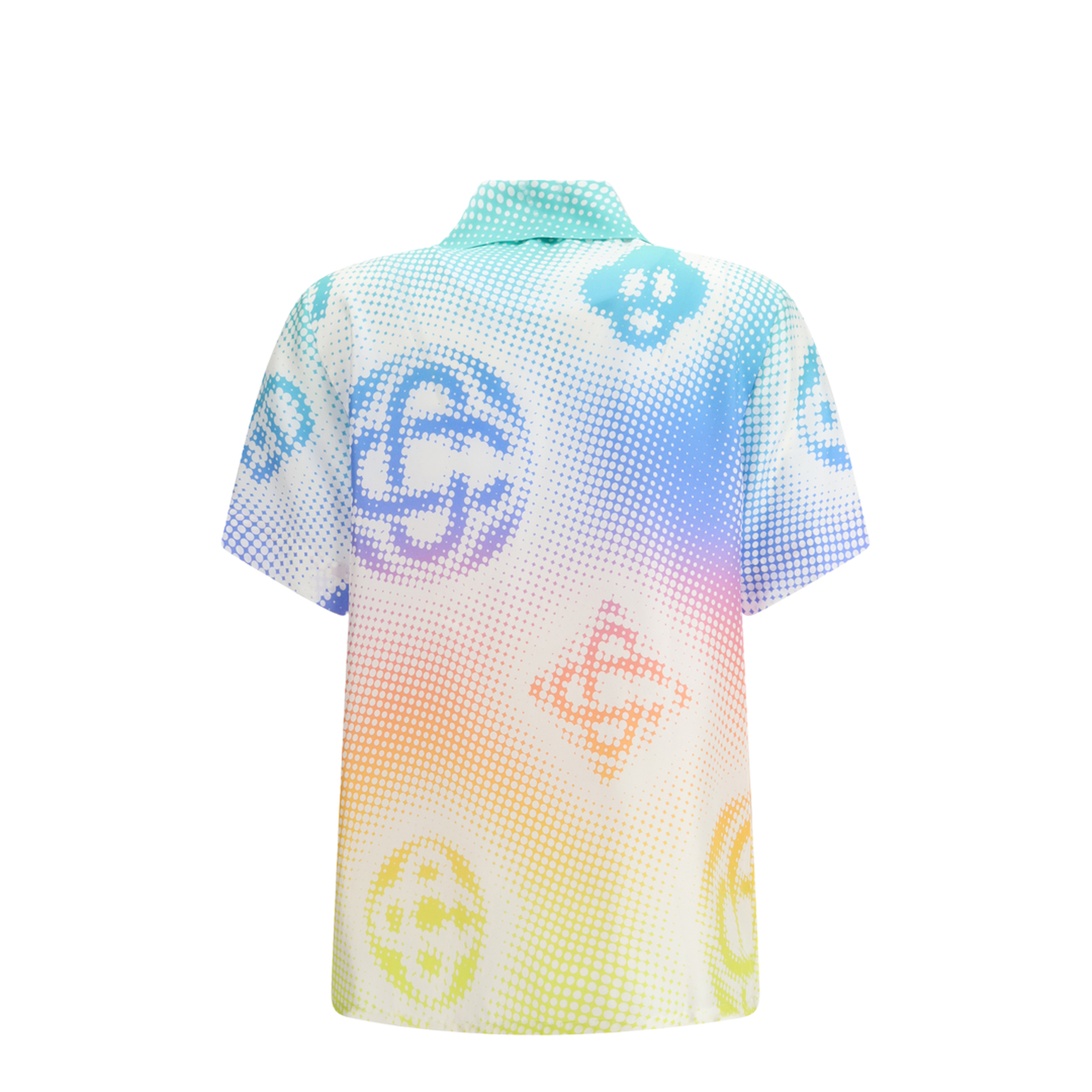 MAYFEYR - Casablanca - Halftone Logo Short-Sleeve Shirt - WSP26SH20002