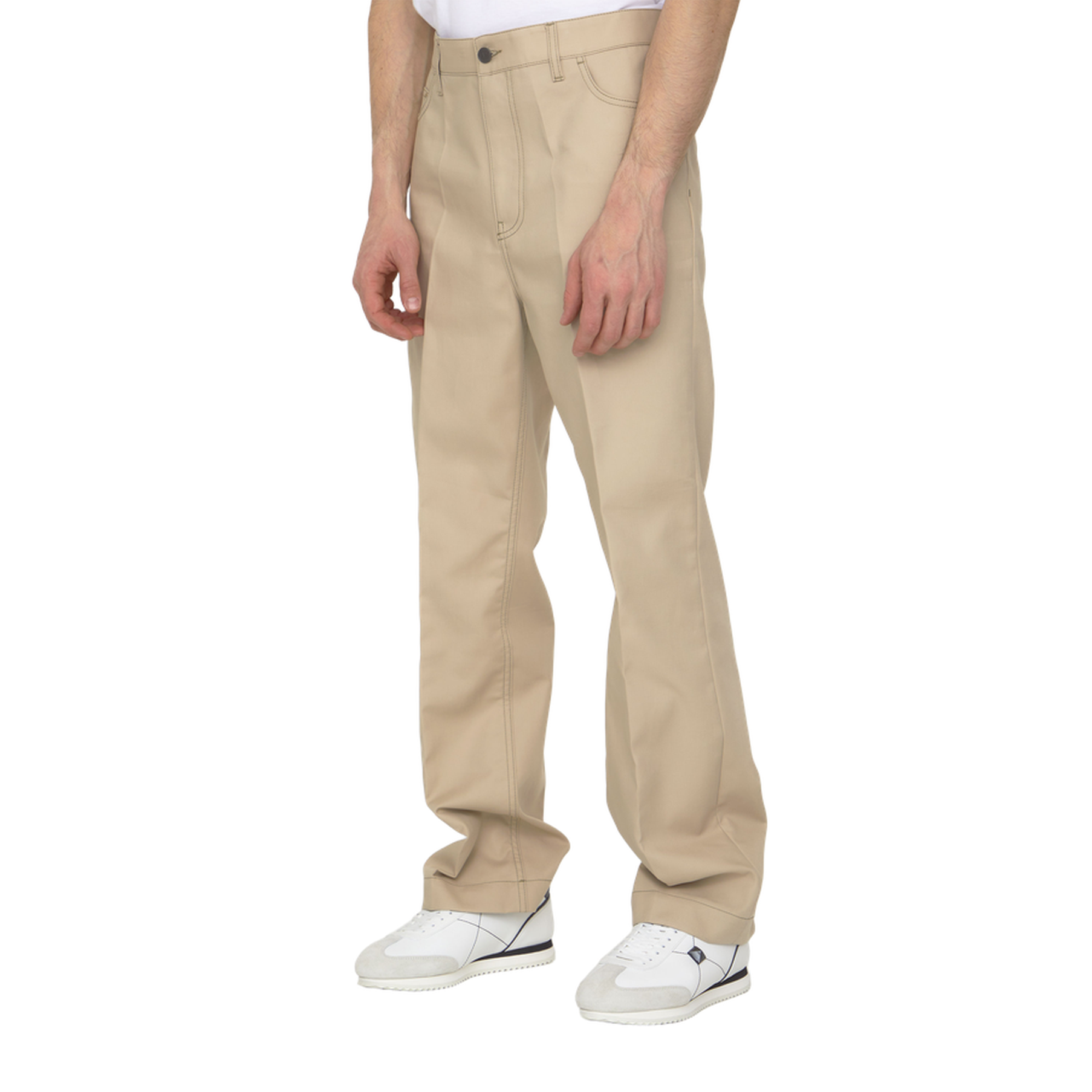 Cotton Gabardine Trousers