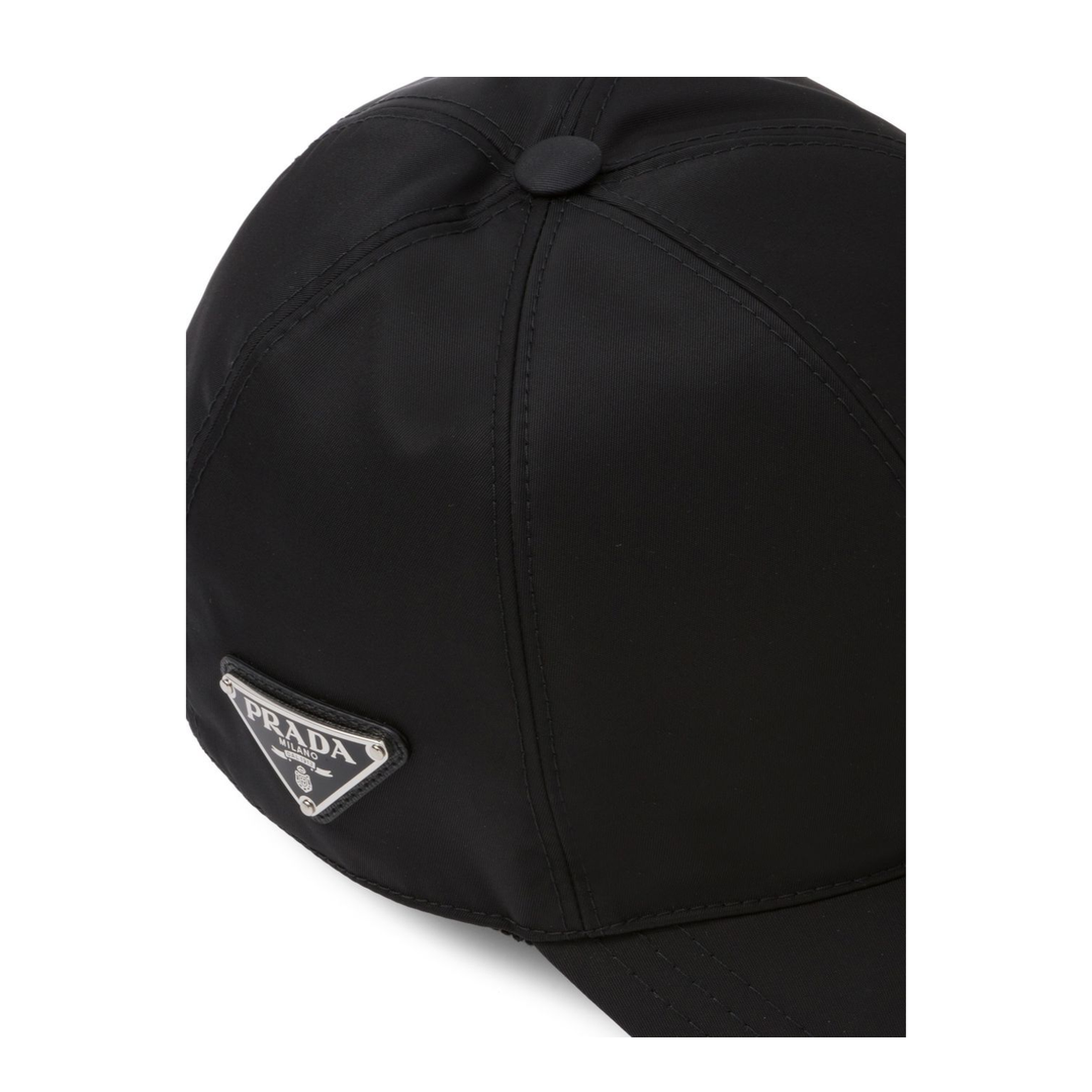 Black Nylon Baseball Cap