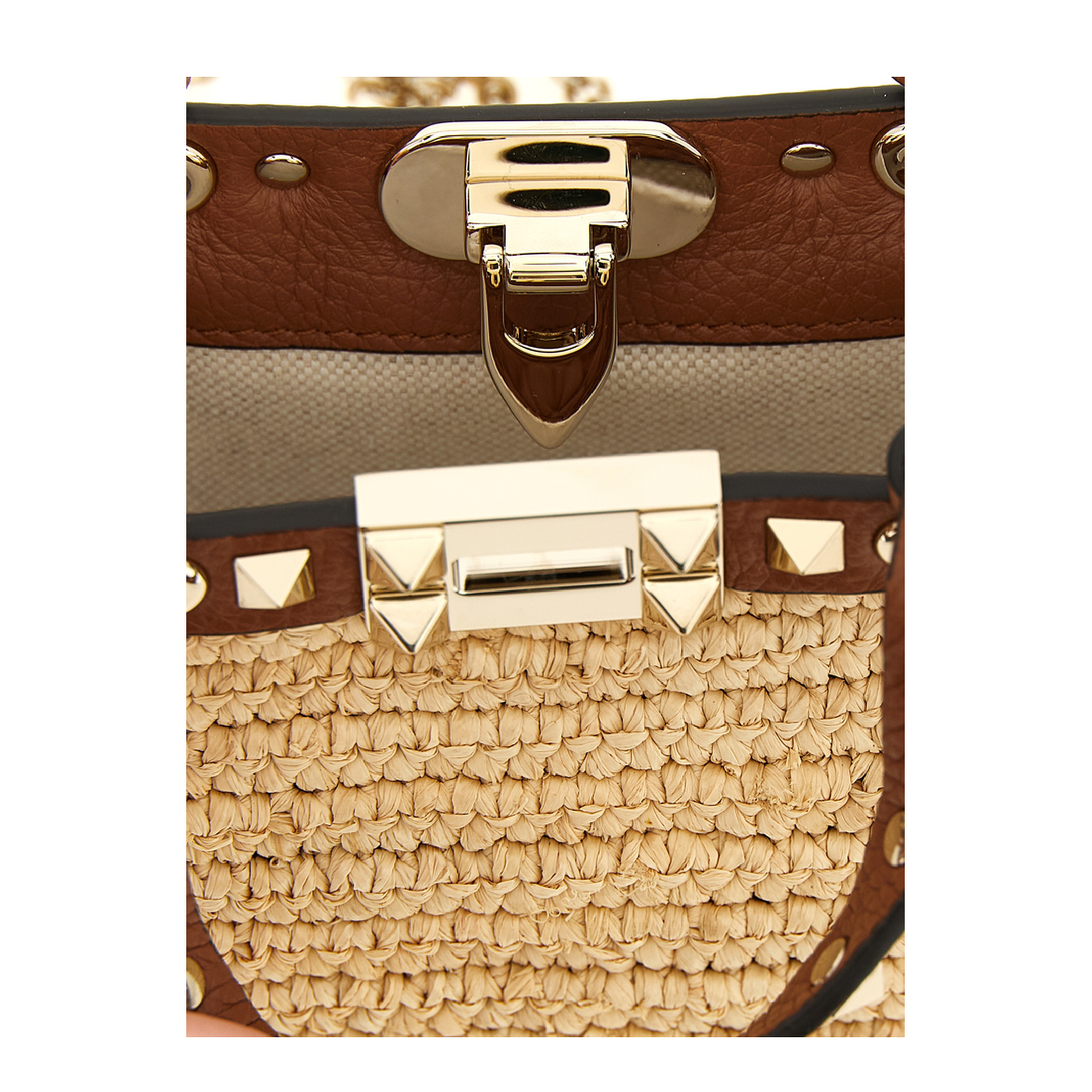 Rockstud Mini Shopping Bag