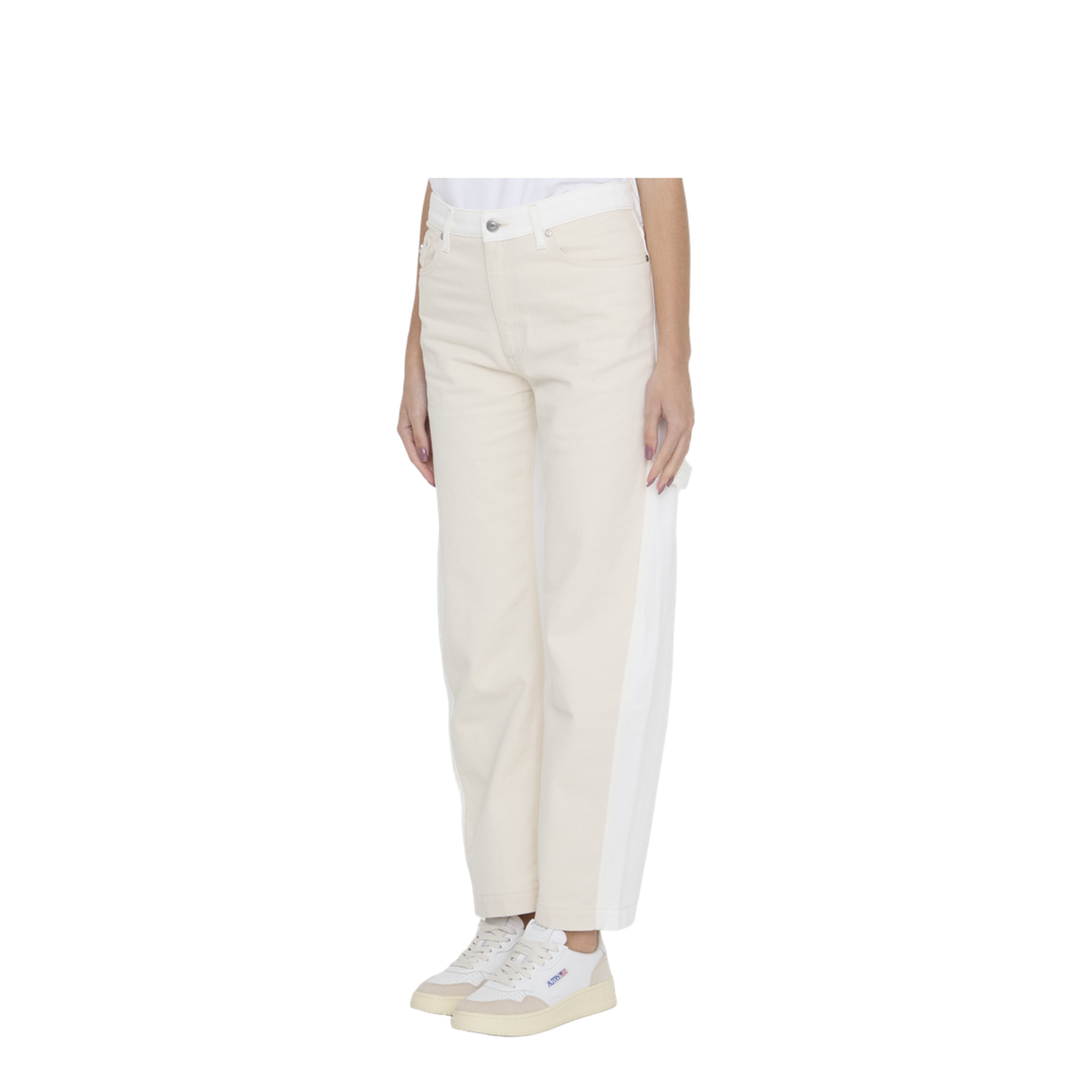 Banana Leg Utility Jeans