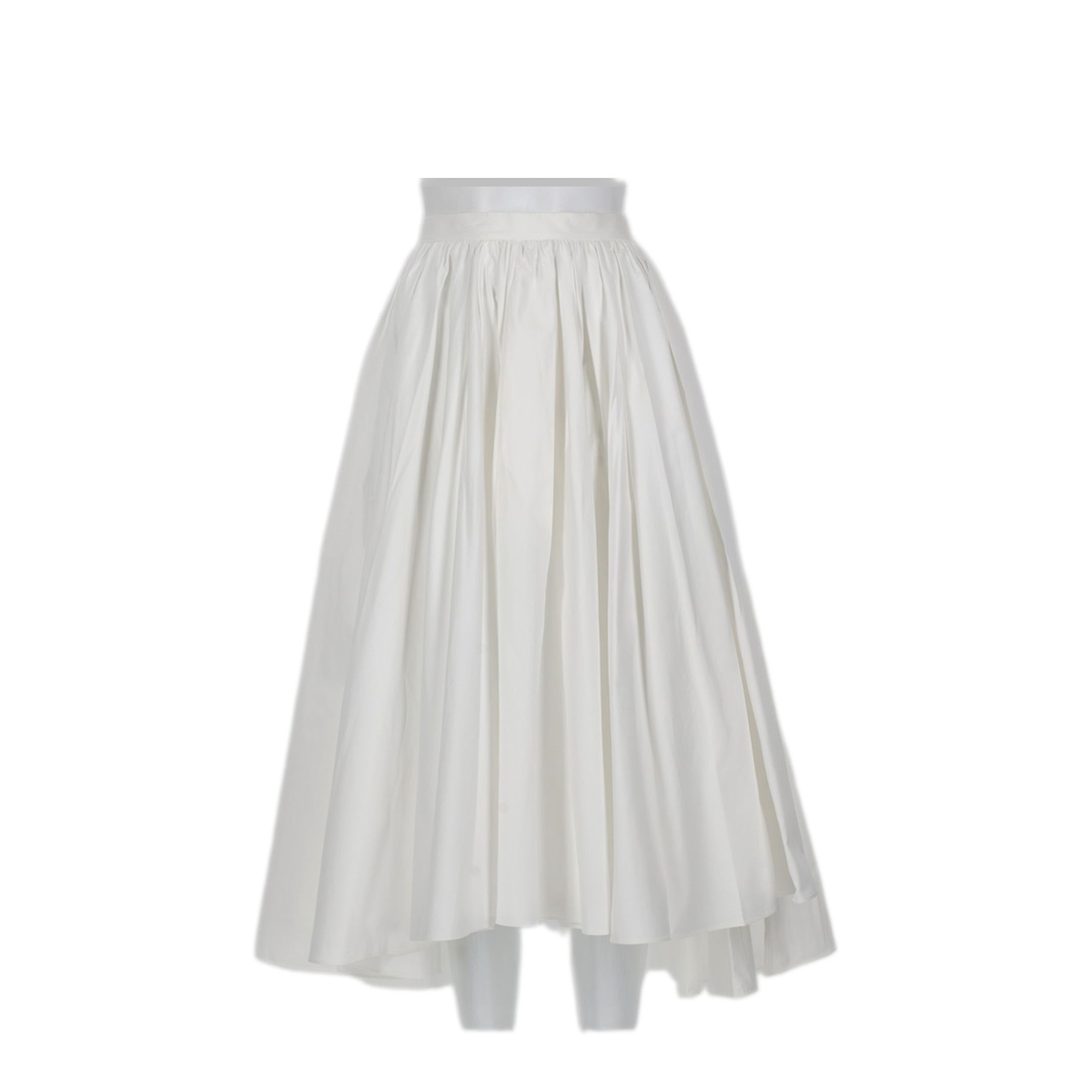 MAYFEYR - Self Portrait - Midi Cotton Skirt - AC26033MSKWWHITE