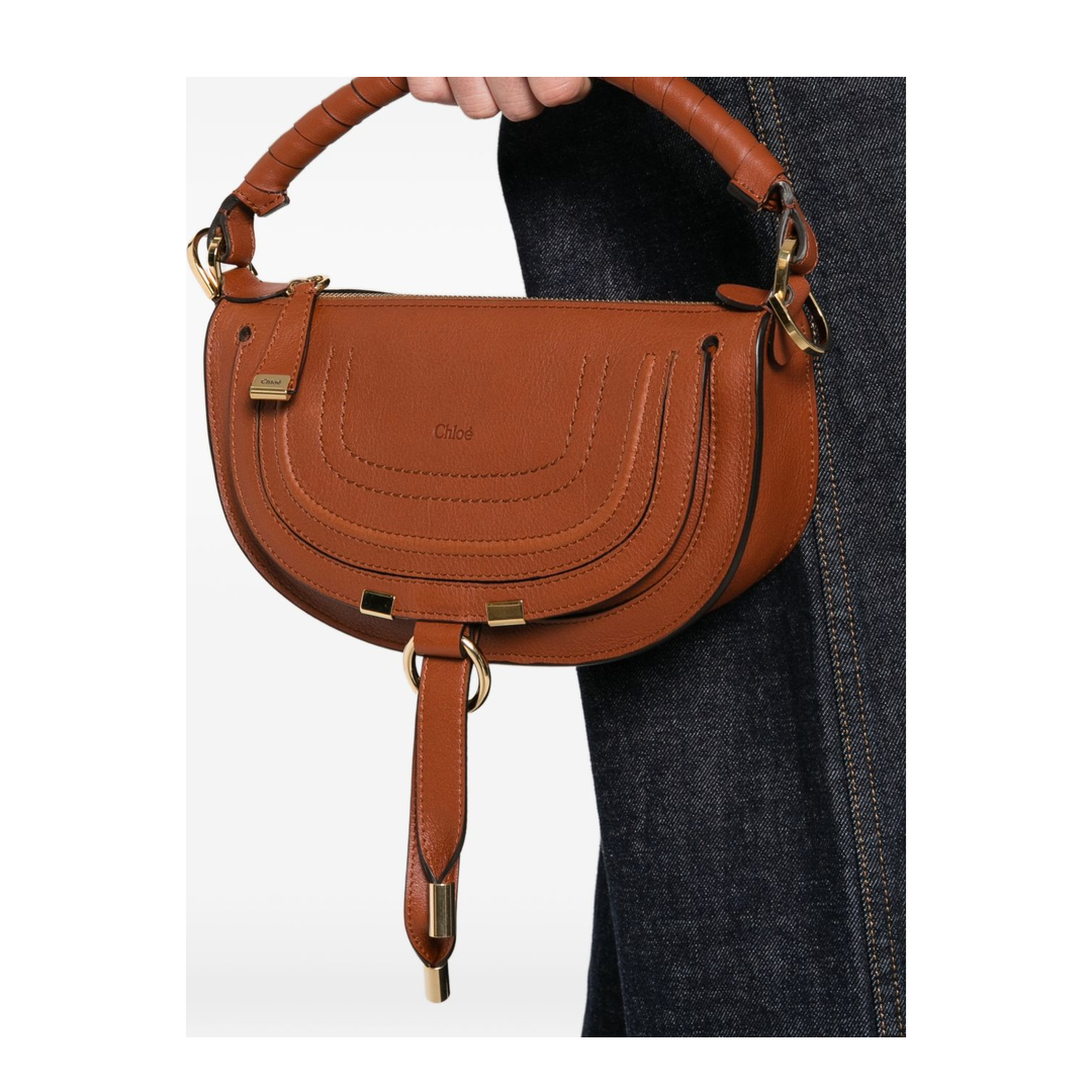 MAYFEYR - Chloè - Leather Brown Bag - CH26SP927R3526M