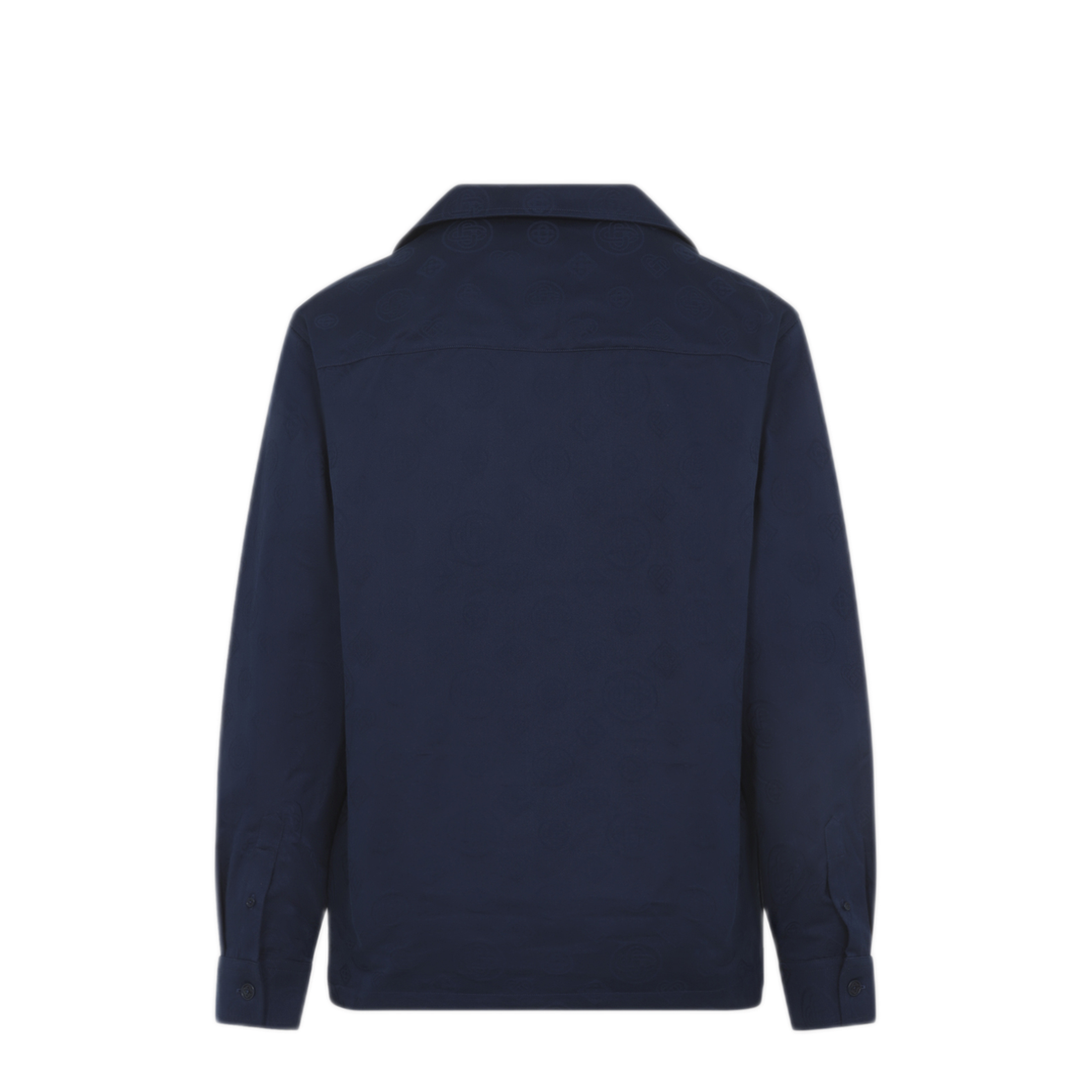 MAYFEYR - Casablanca - Monogram Long Sleeves Shirt - MSP26SH22901BLUE
