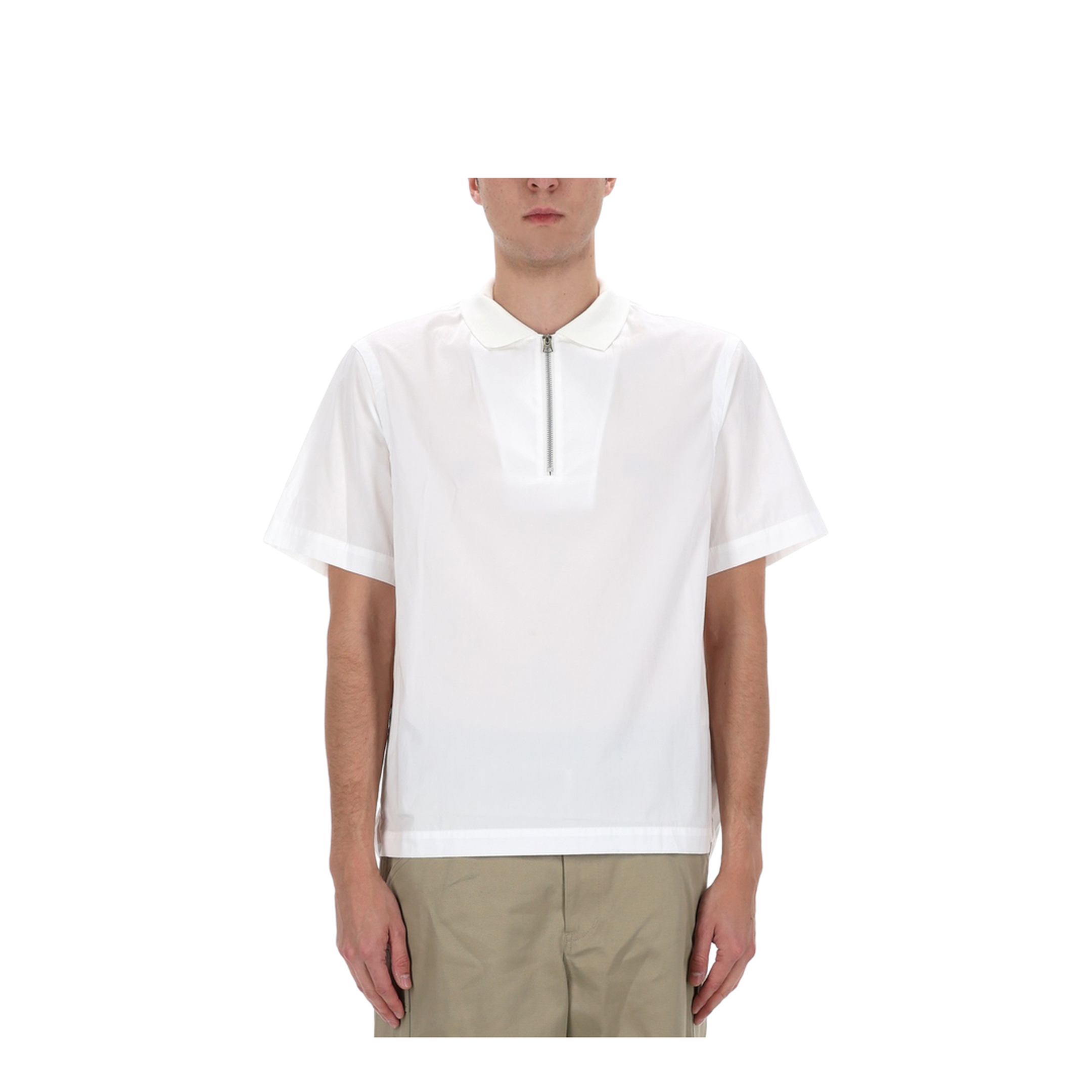 MAYFEYR - Sacai - Polo Shirt With Zipper - 2603982M151