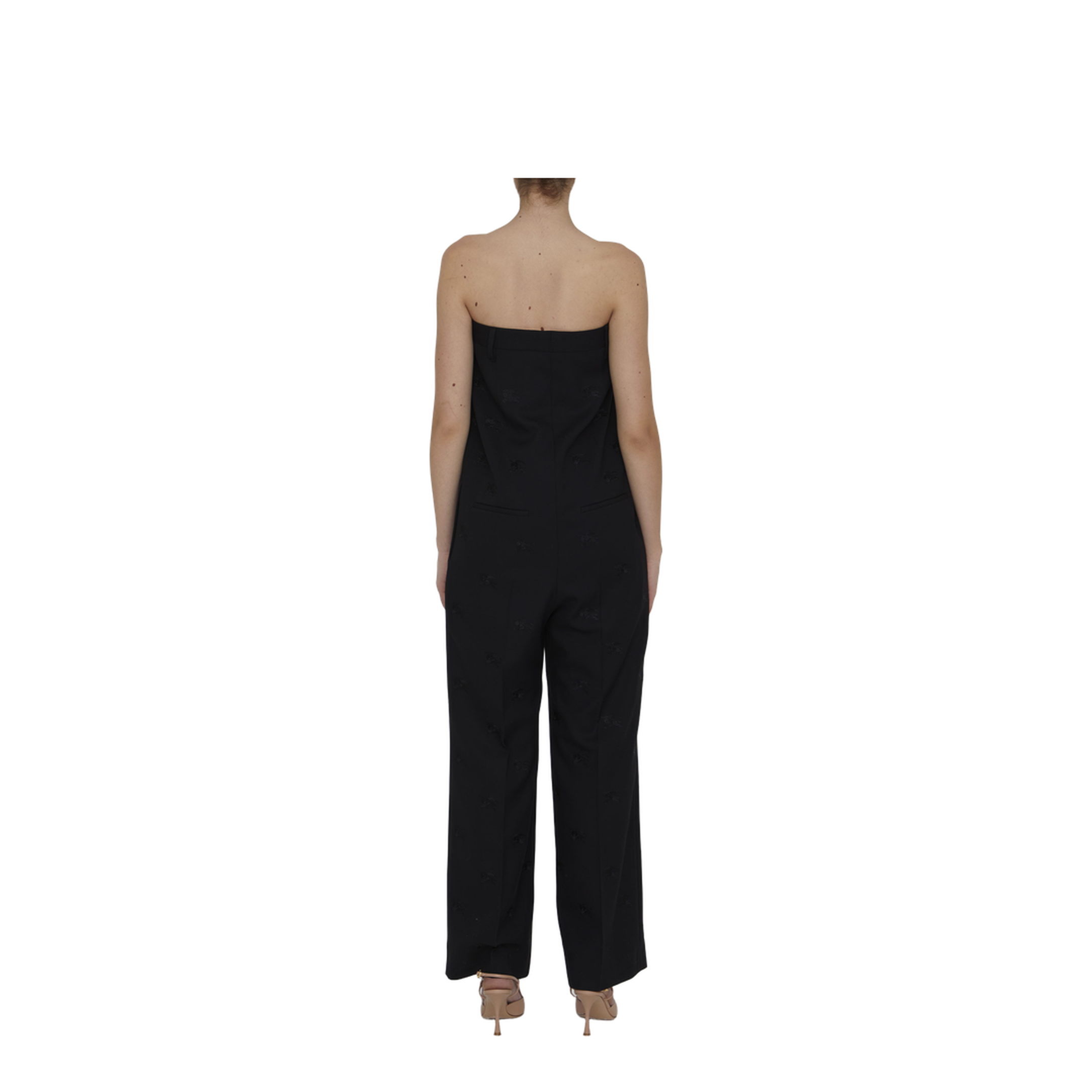 Tailored Wool Jumpsuit
