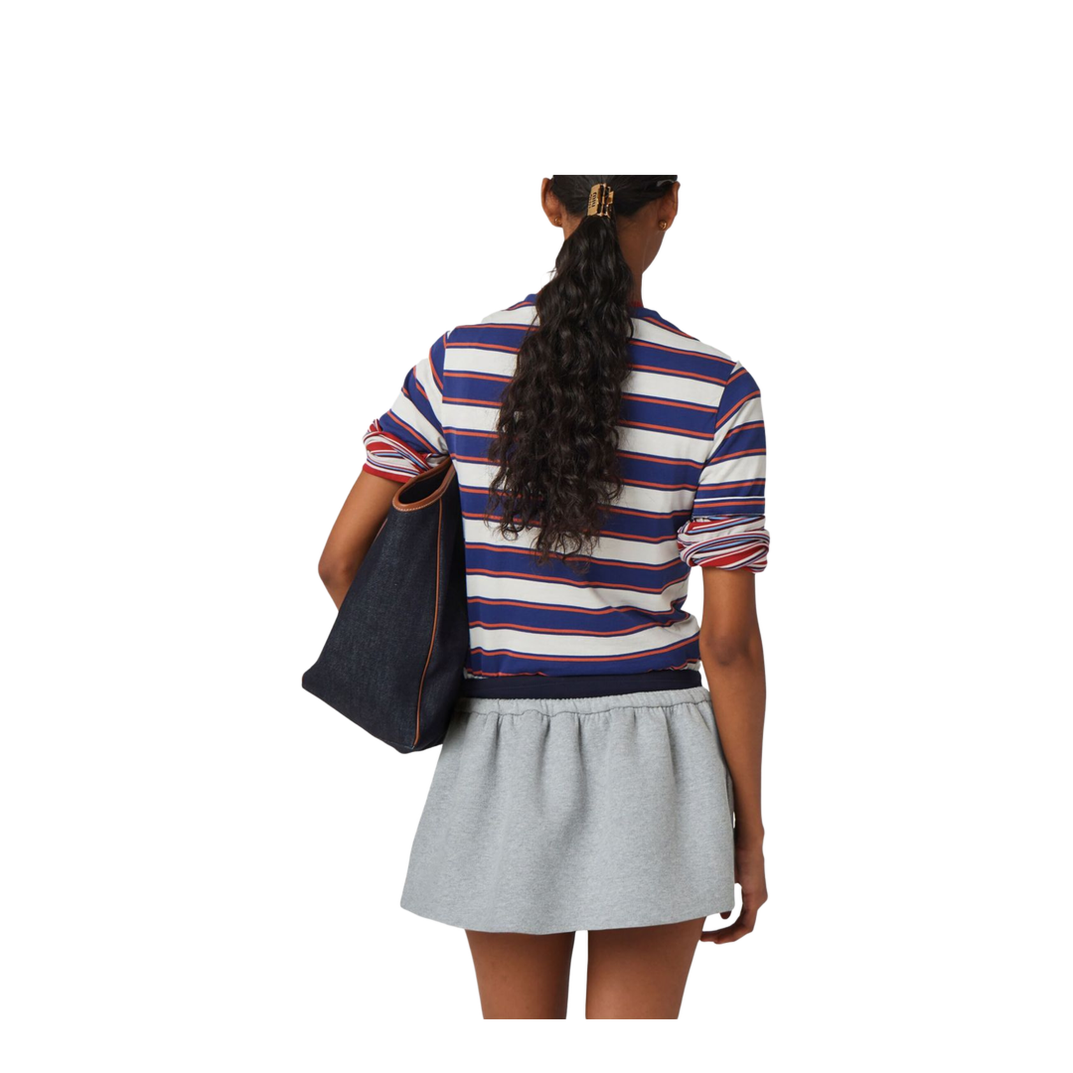 MAYFEYR - Miu Miu - T-Shirts And Polos Blue - MJN53714RTF03SP