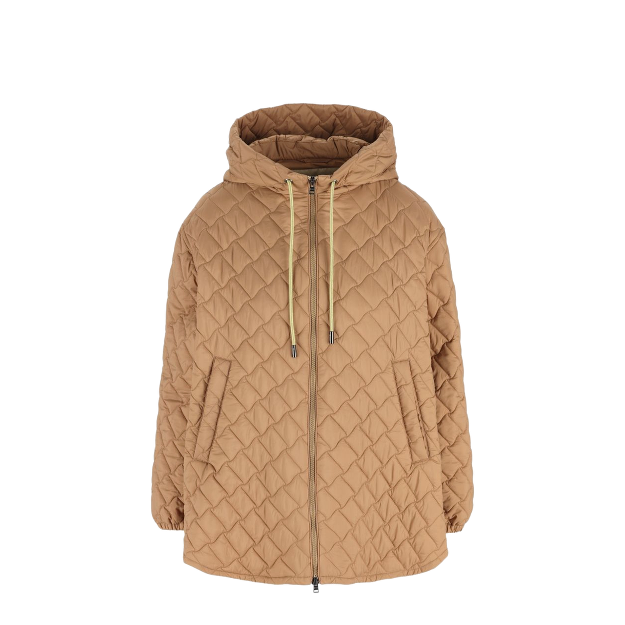 Quilted Jacket with Hood