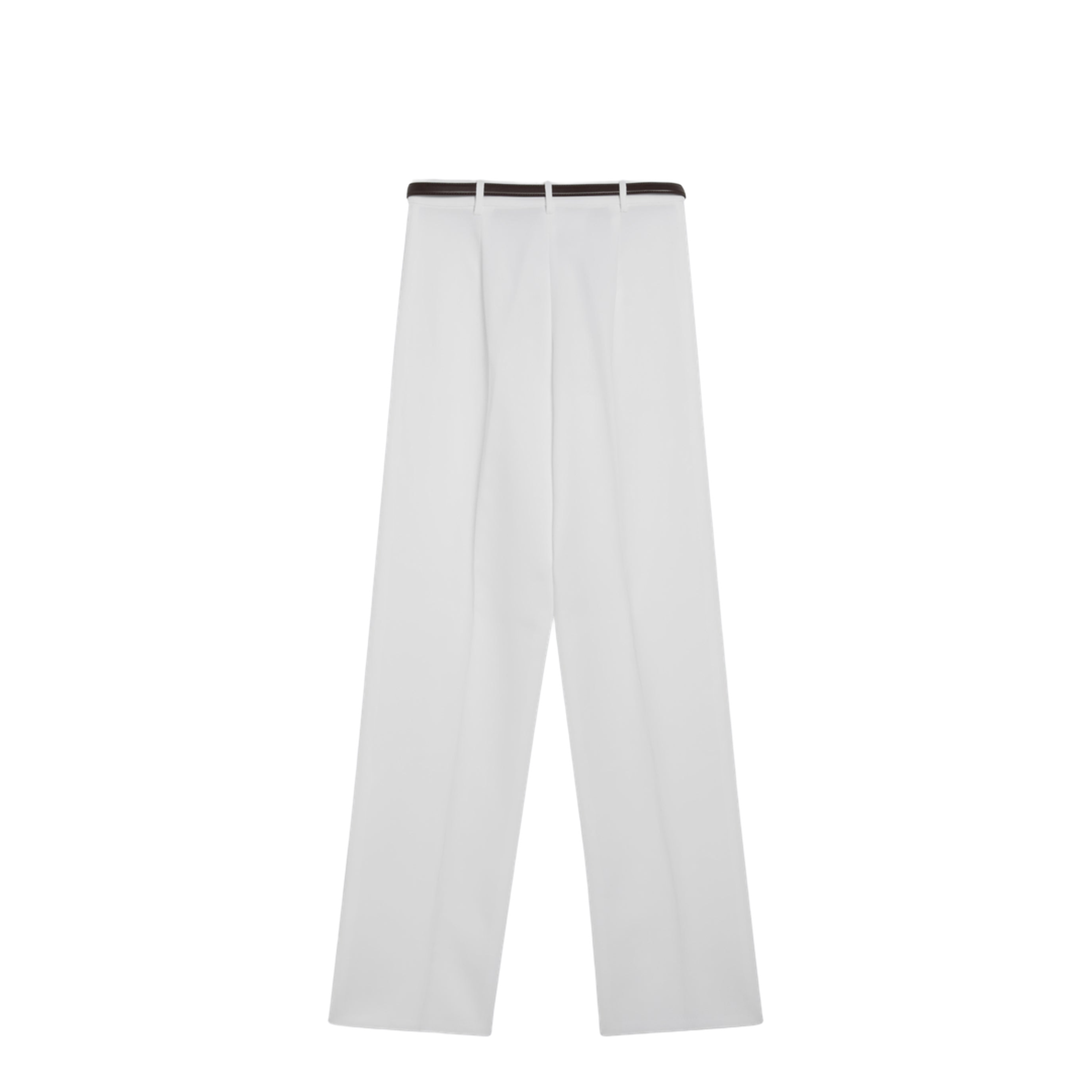 MAYFEYR - - White Cotton Trousers - MSTDIVOCO001