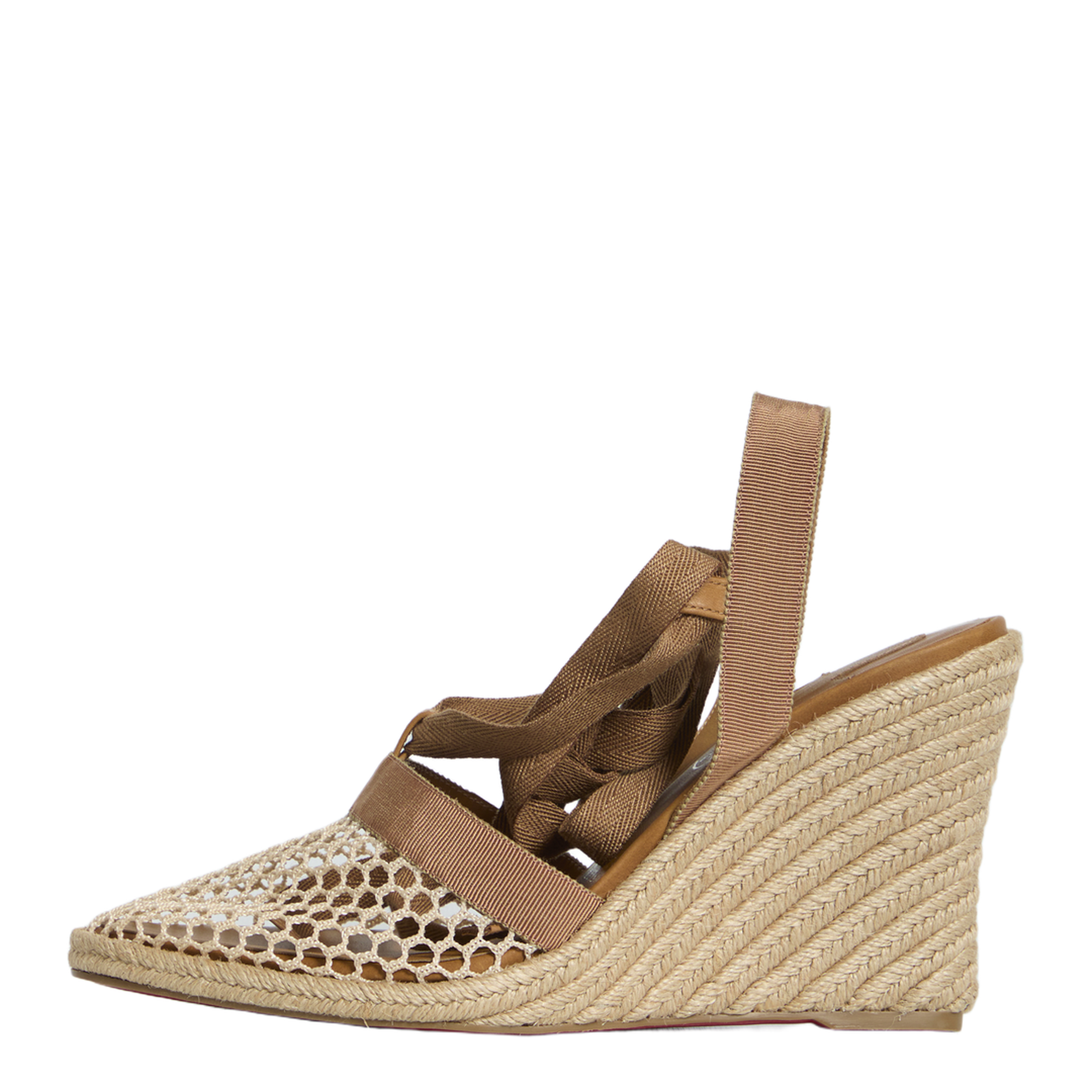 MAYFEYR - Christian Louboutin - Toleda Espadrille Sandals - 12605667251BROWN
